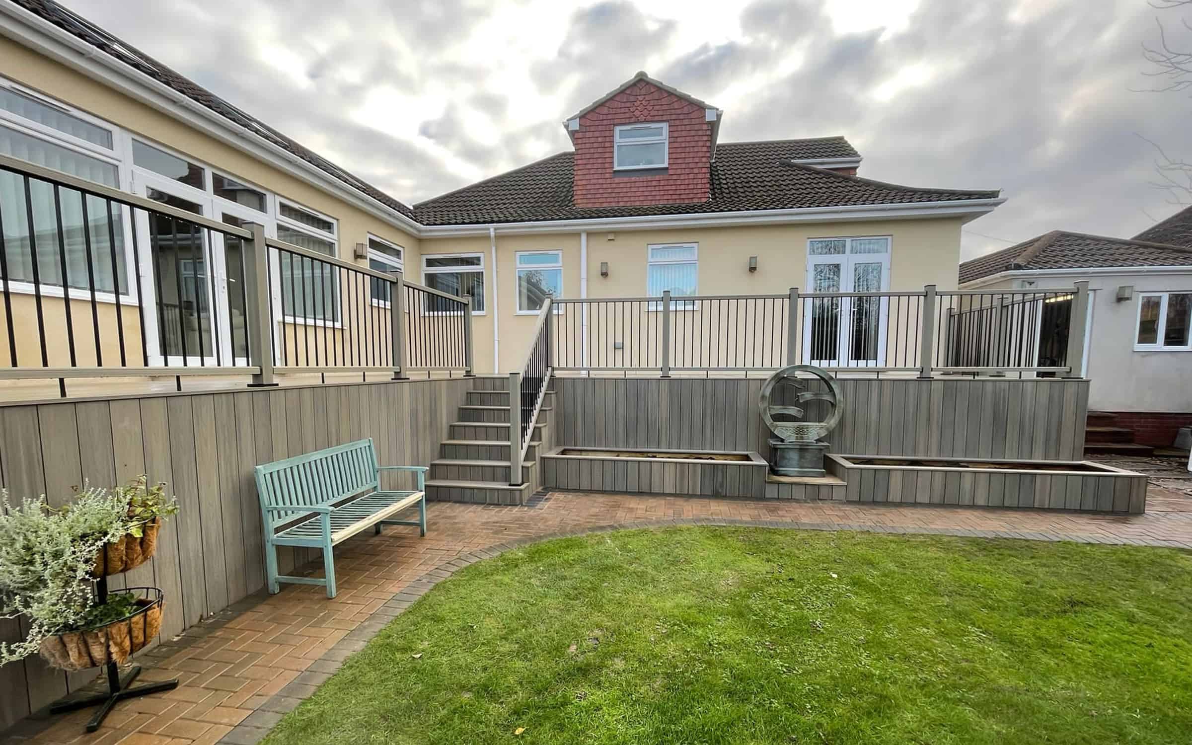 garden balustrades and handrails