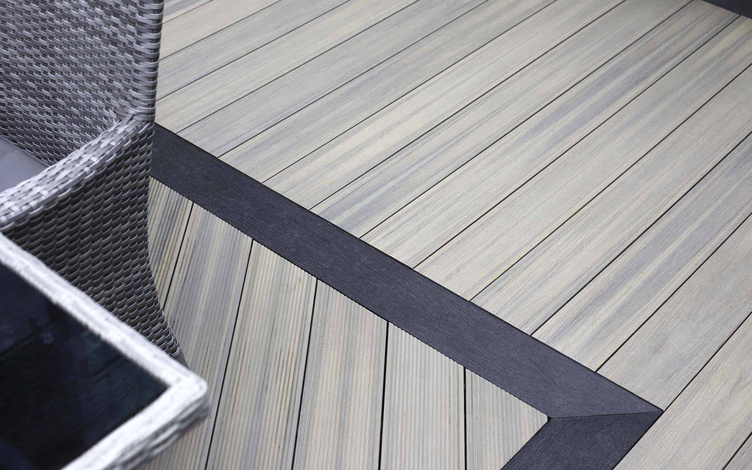 antique composite decking