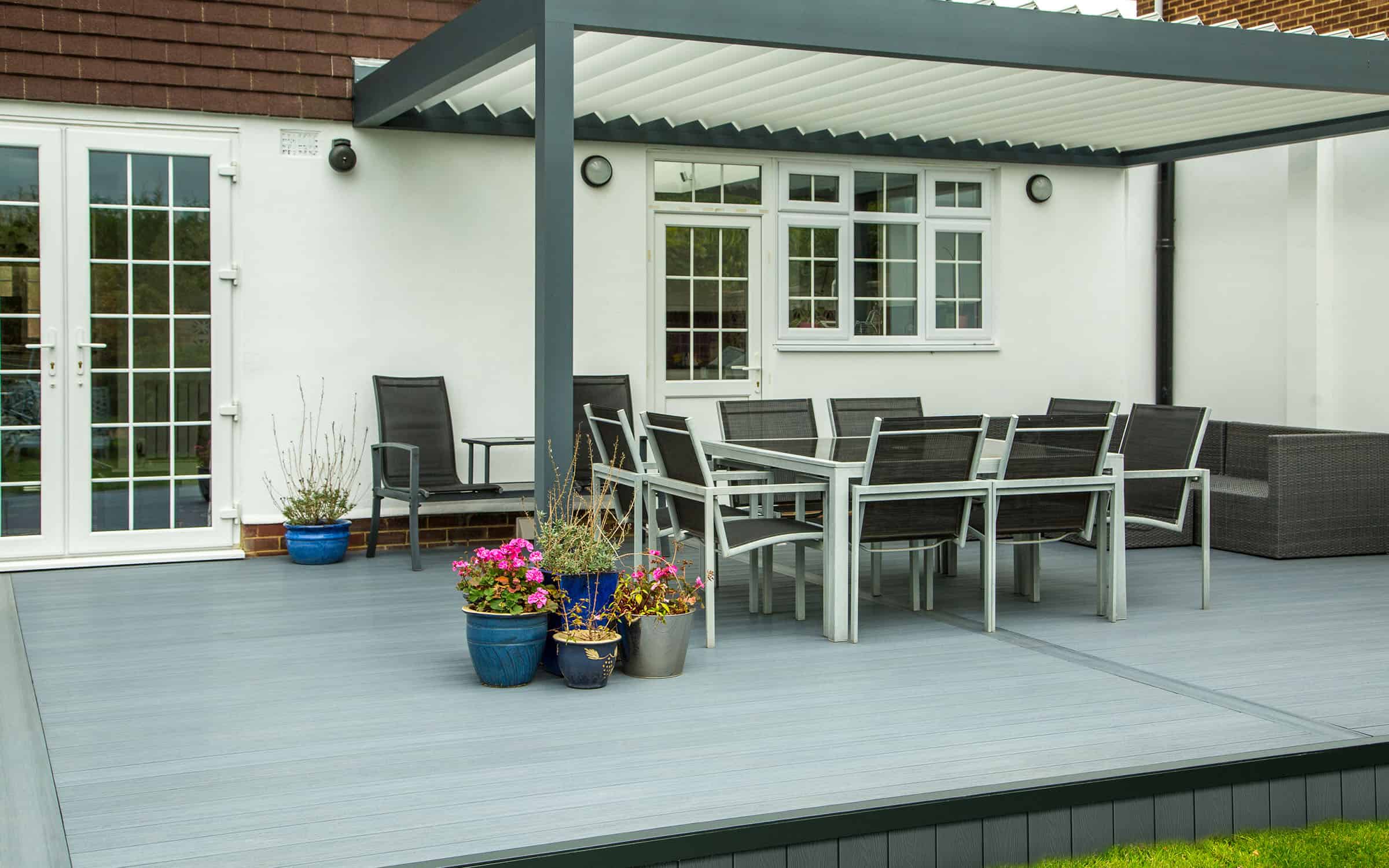 composite decking for care homes