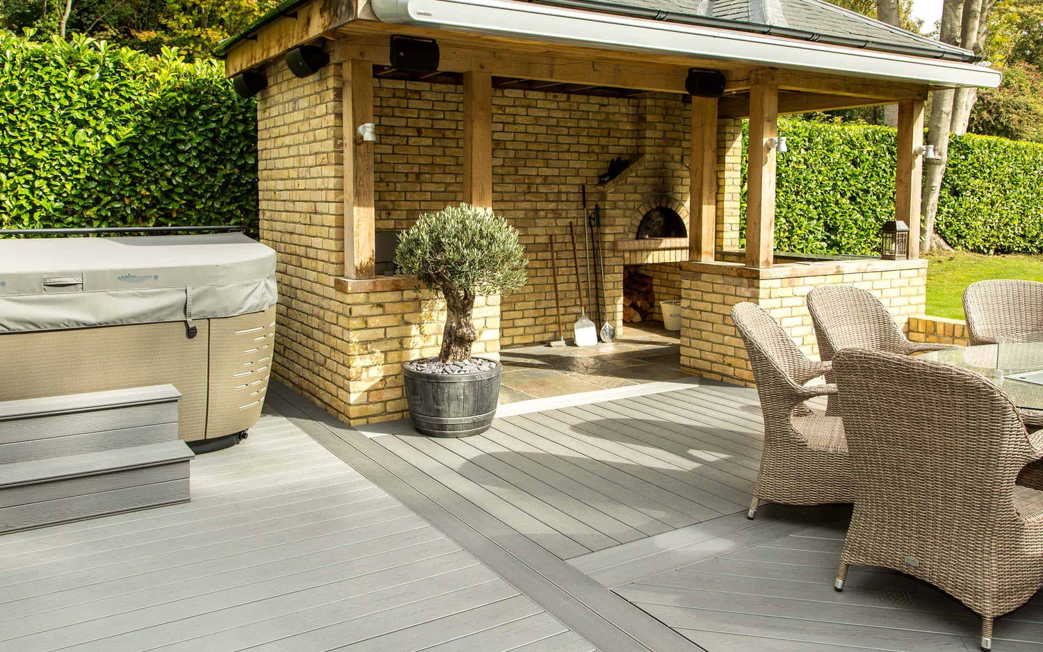 composite decking east england