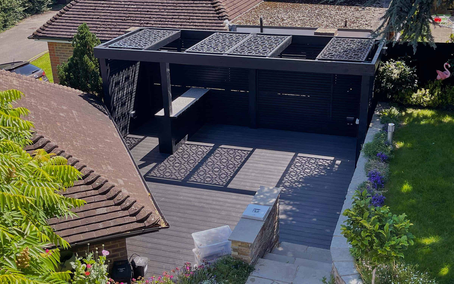 black decking
