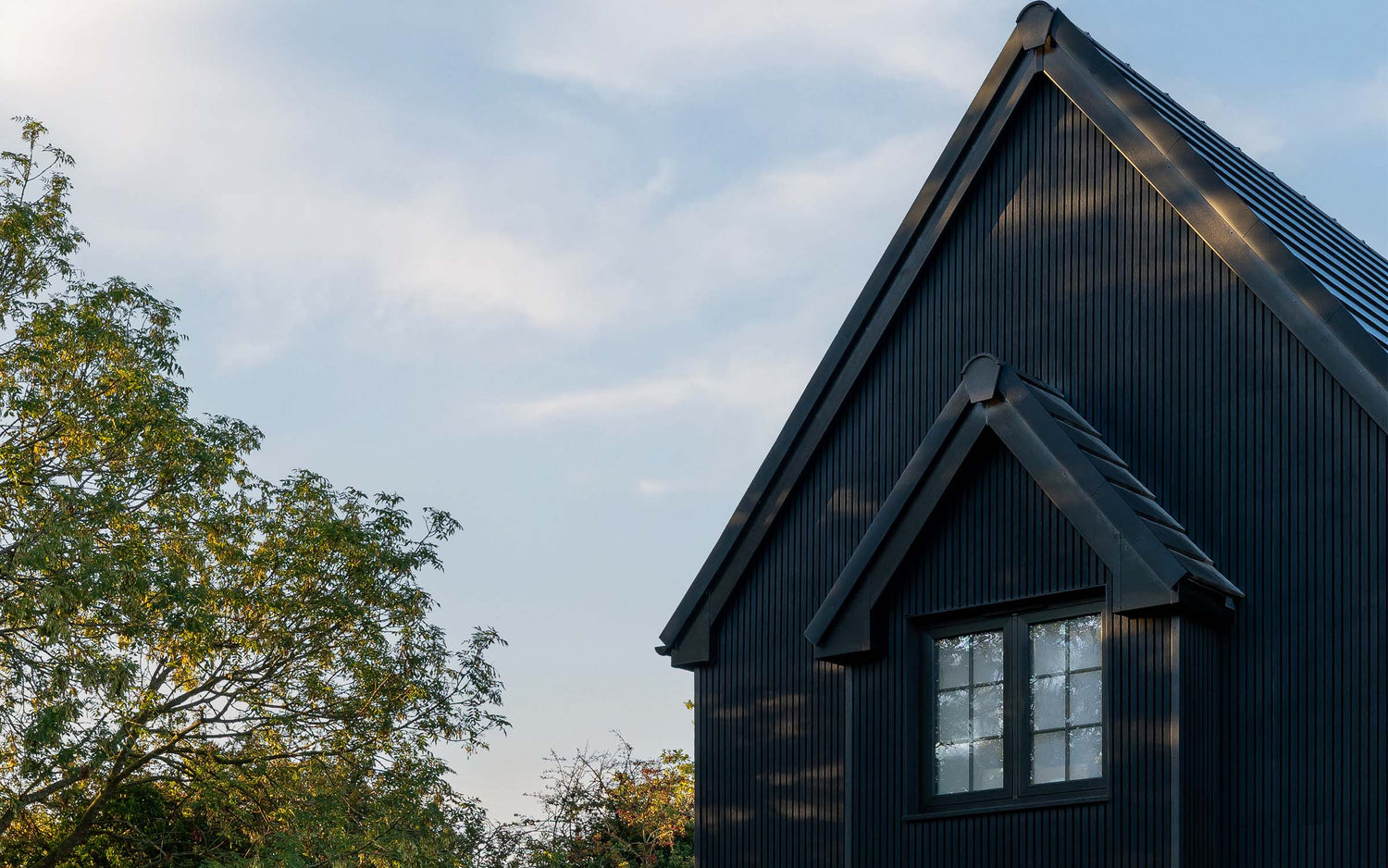 NeoTimber Slatted Charcoal Cladding