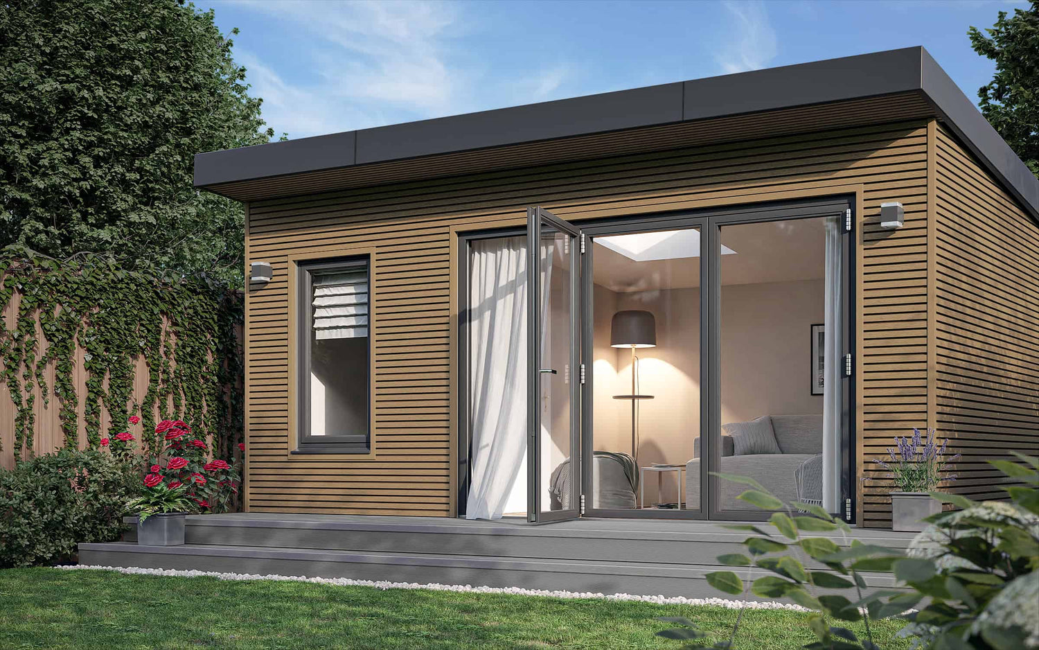 oak composite cladding