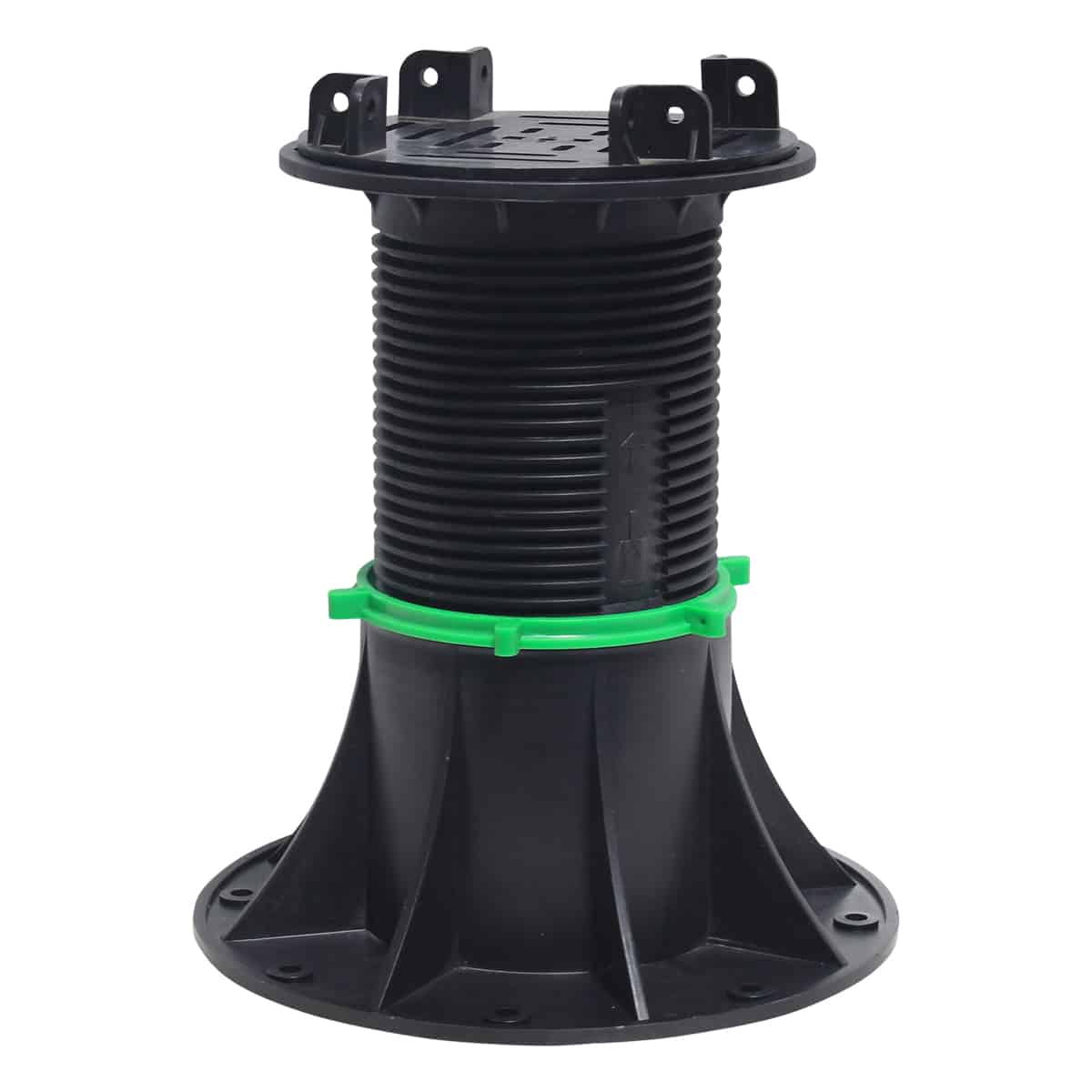 adjustable plastic deck support pedestal risers