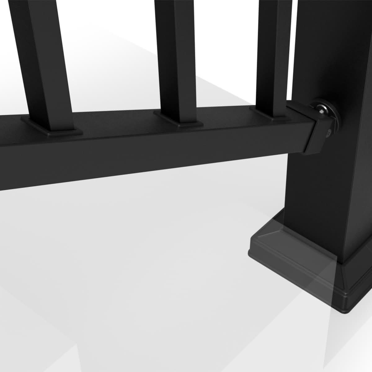 Aluminium Balustrade Spindle Stair Railing Detail