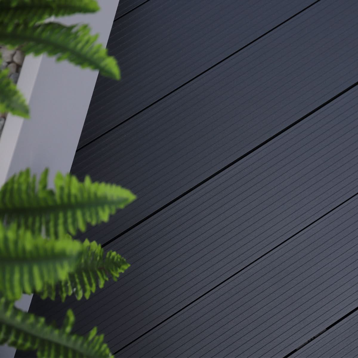 Anthracite Grey Solid Colour Aluminium Deck Board