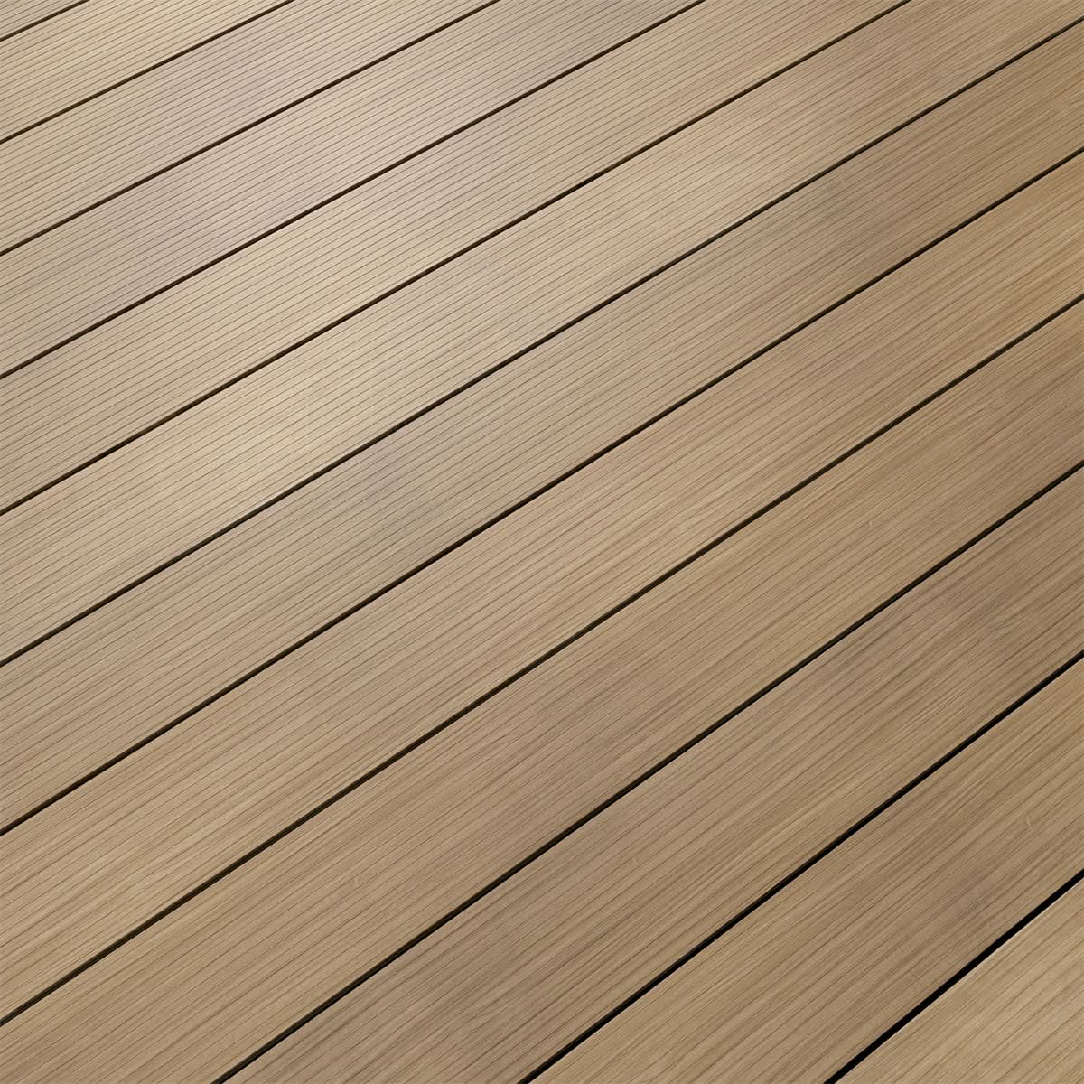 Aluminium Woodgrain Effect Decking - Oak