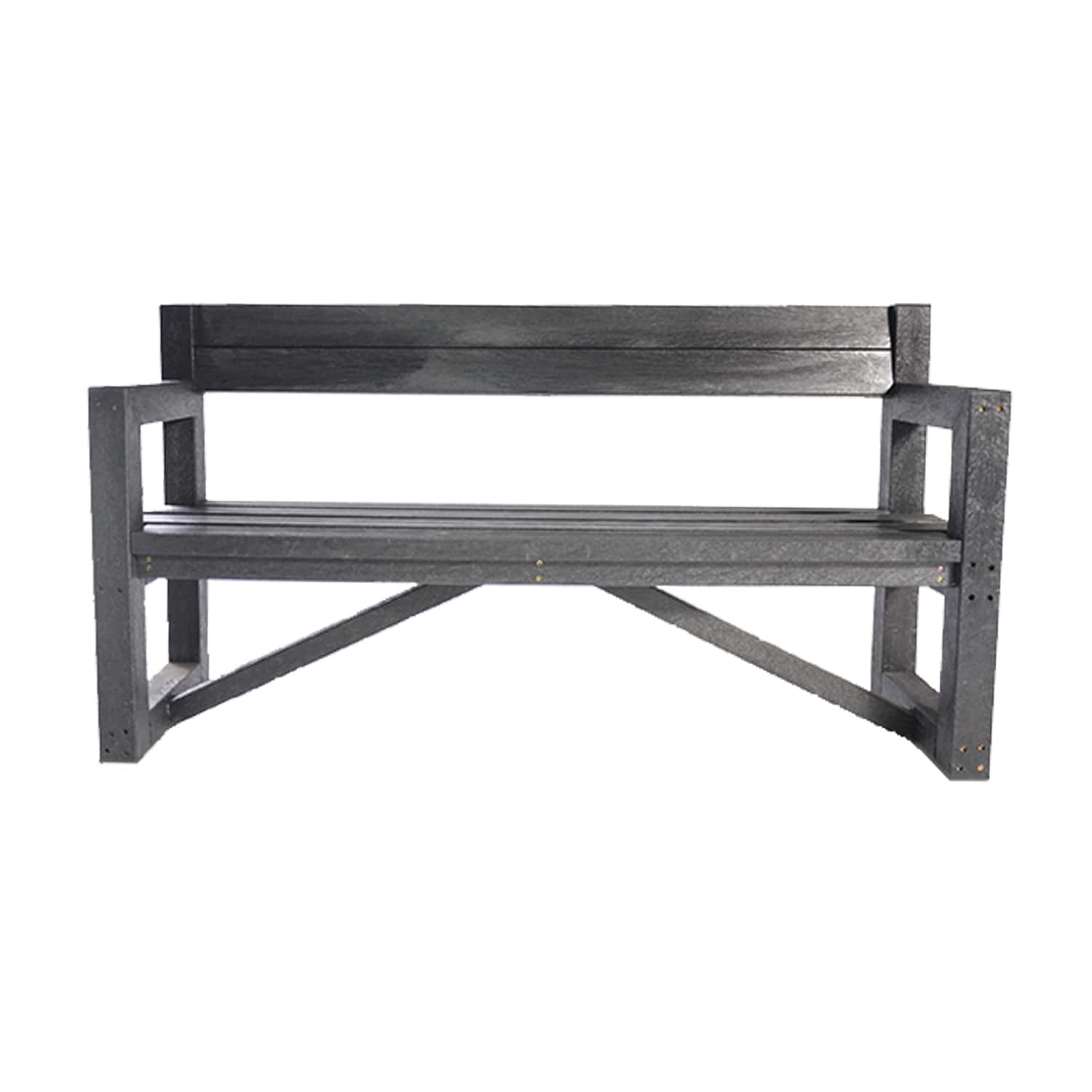 Black City Bench Recycled