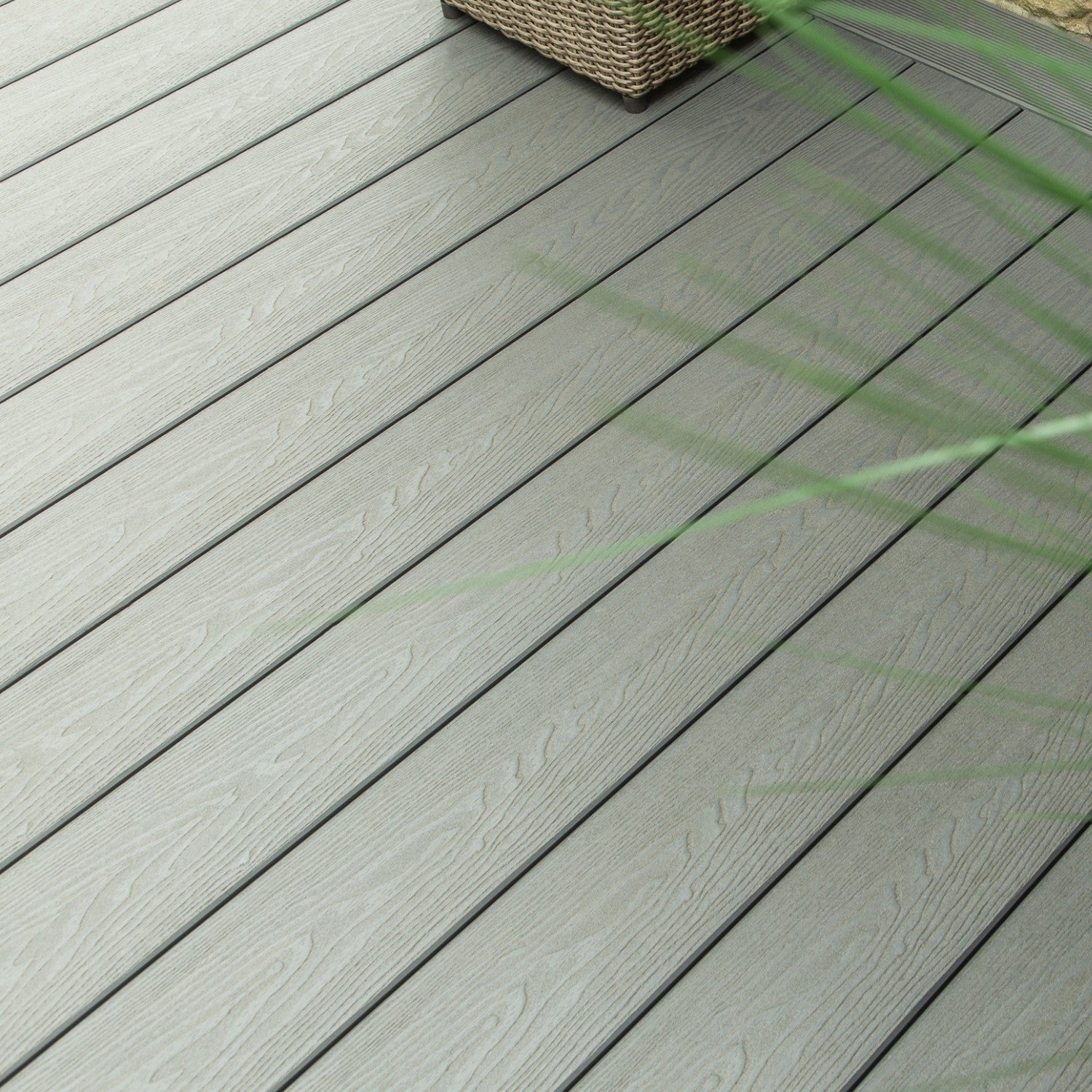 Grey decking