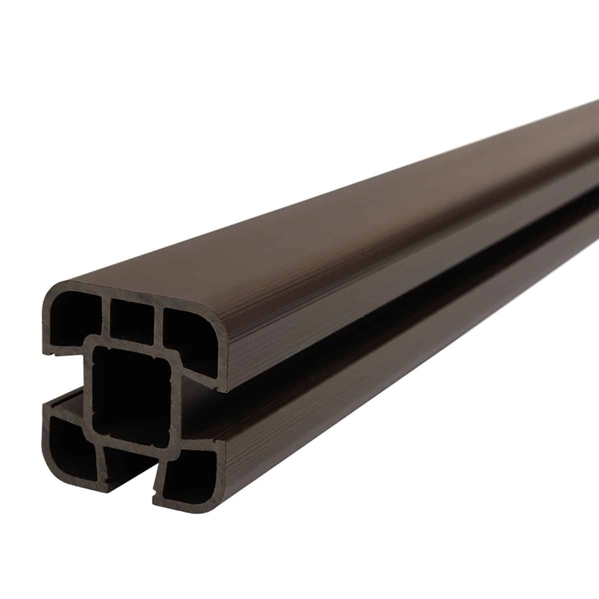 Chocolate 1.8m Composite Fence Post