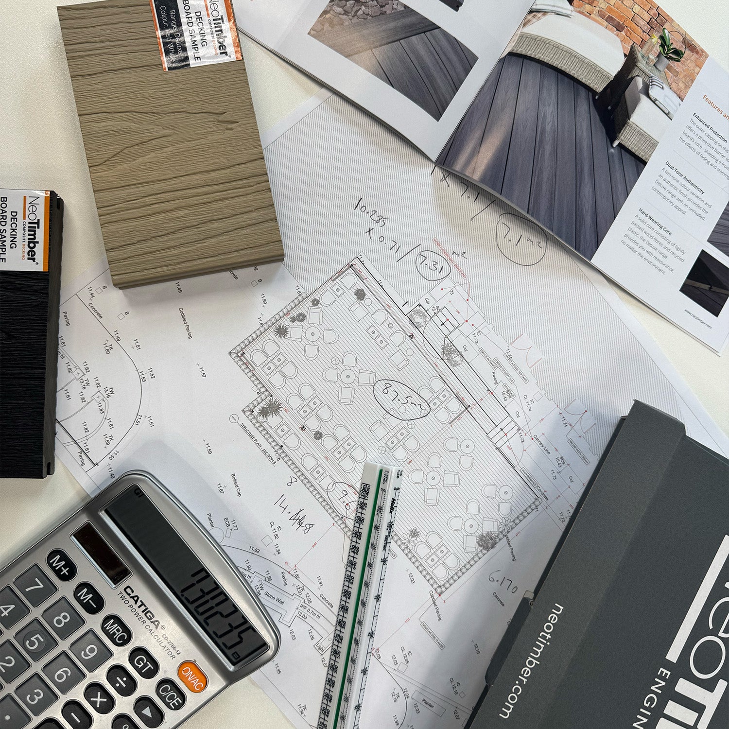 NeoTimber Composite Deck - Calculate your requirements