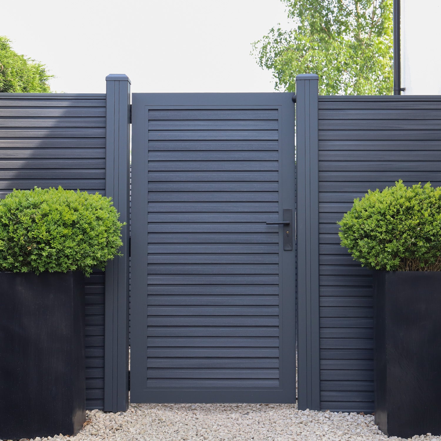 NeoTimber Composite Fence - Colour matching gates