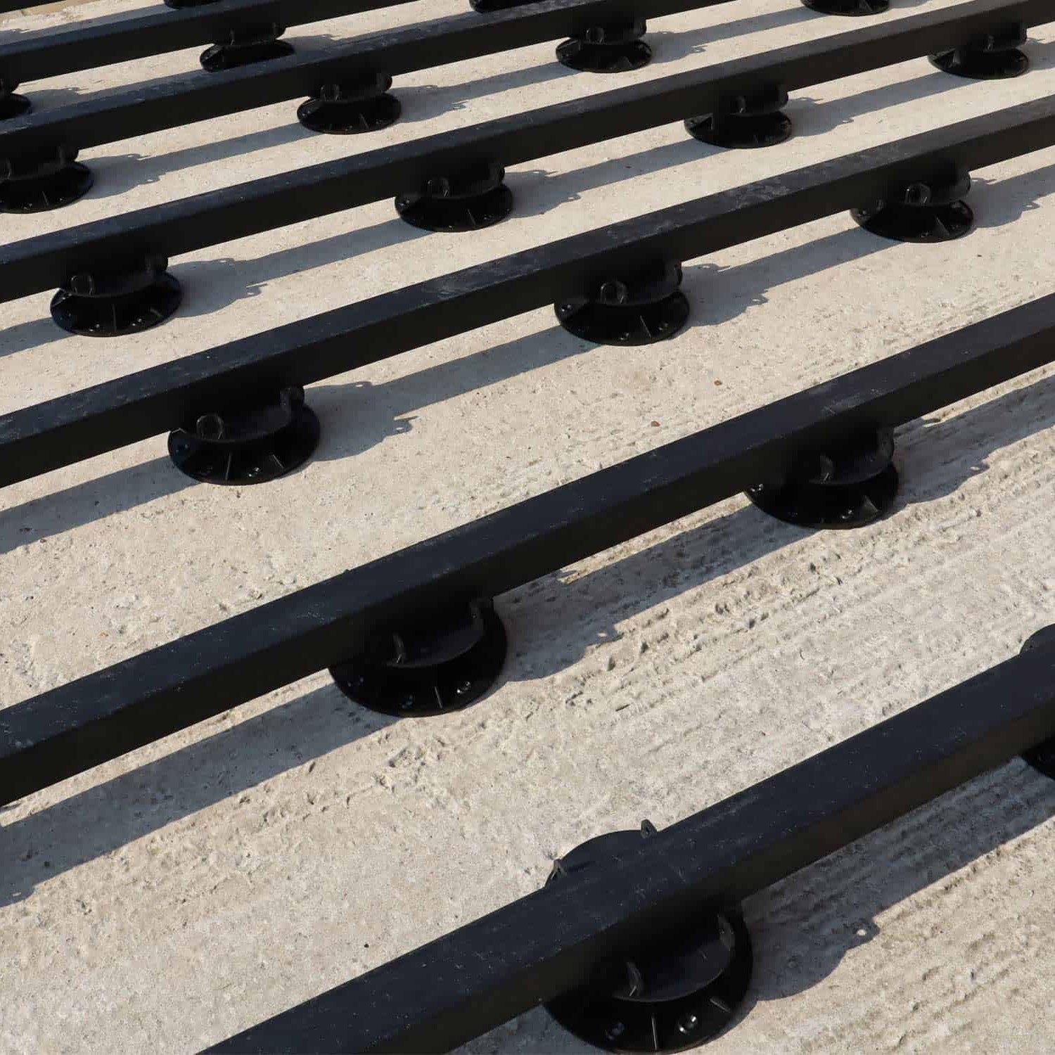 NeoTimber Decking Subframe - Adjustable pedestals