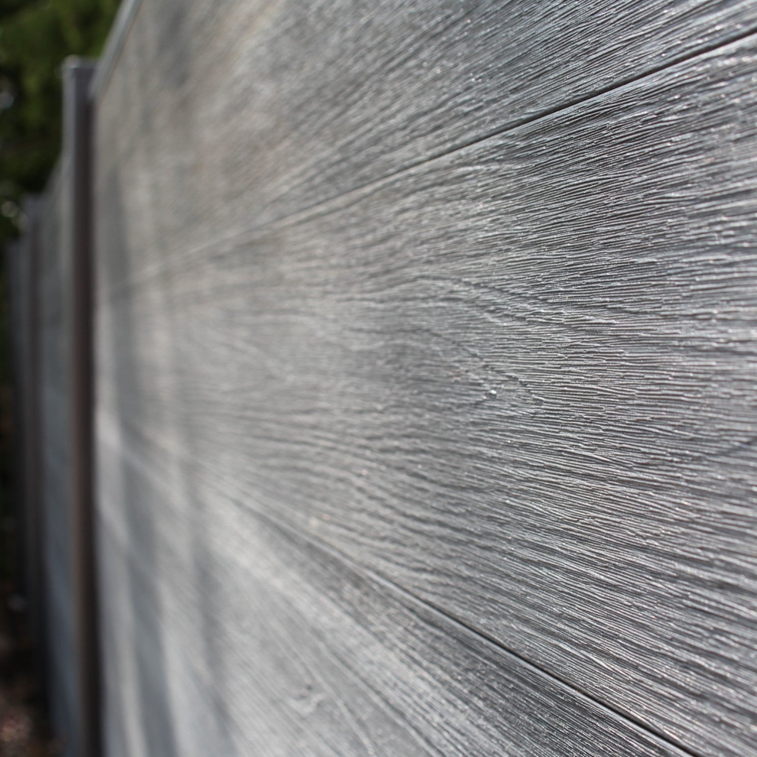 NeoTimber Deluxe Composite Fence Panel Set - Reversible design