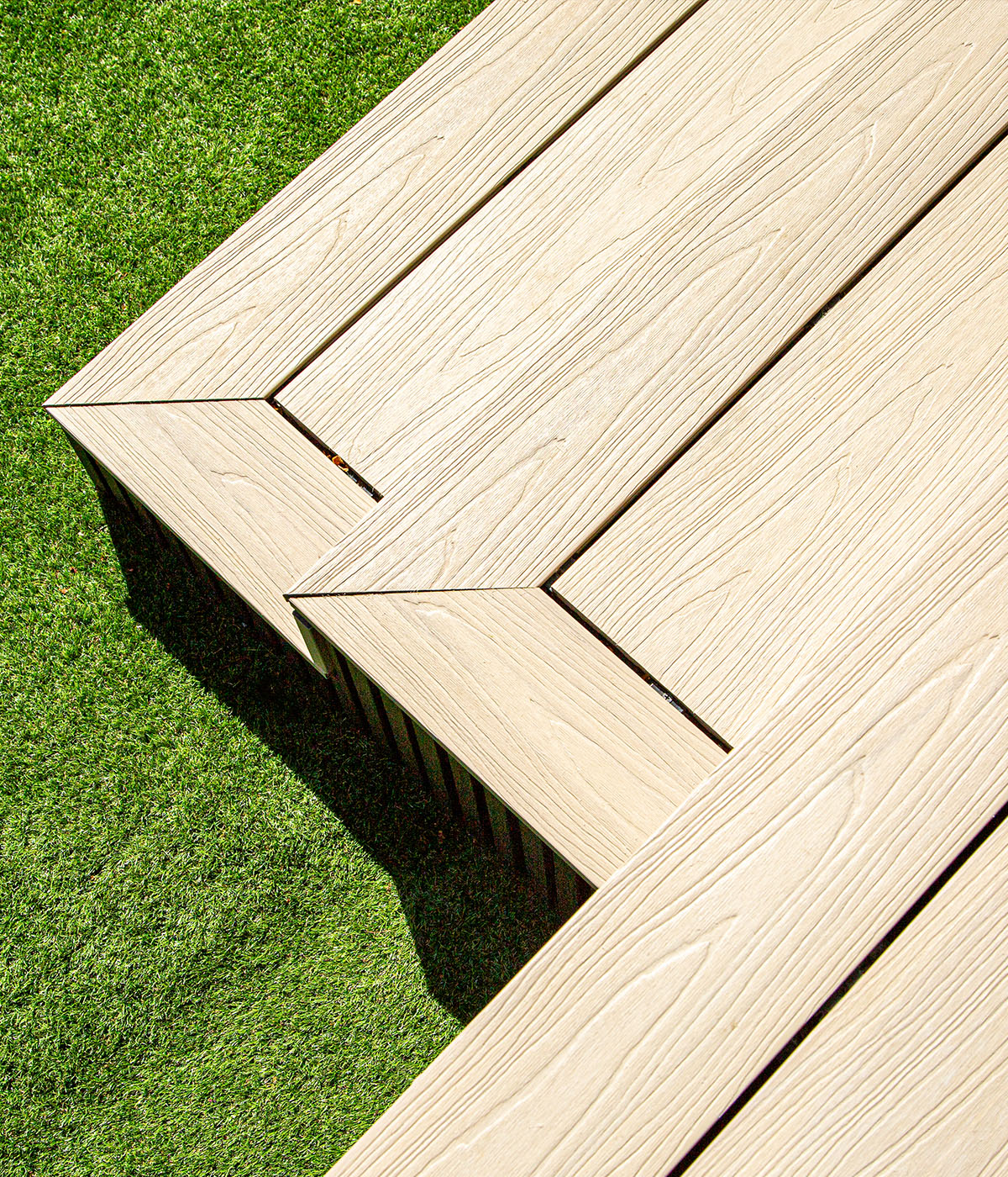 NeoTimber Deluxe Narrow Composite Decking - Ash White