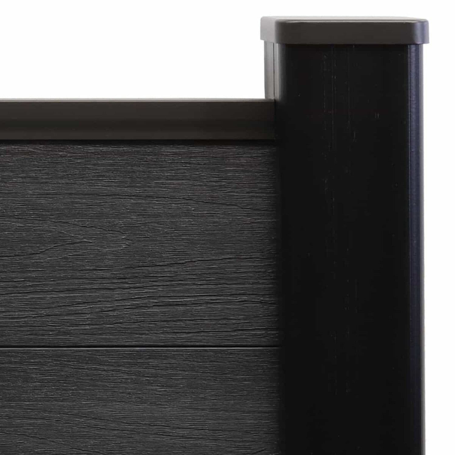 NeoTimber Deluxe Fence Panel Set - Charcoal
