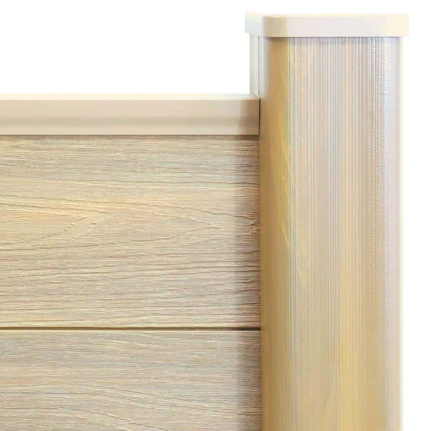 NeoTimber Deluxe Fence Panel Set - Oak