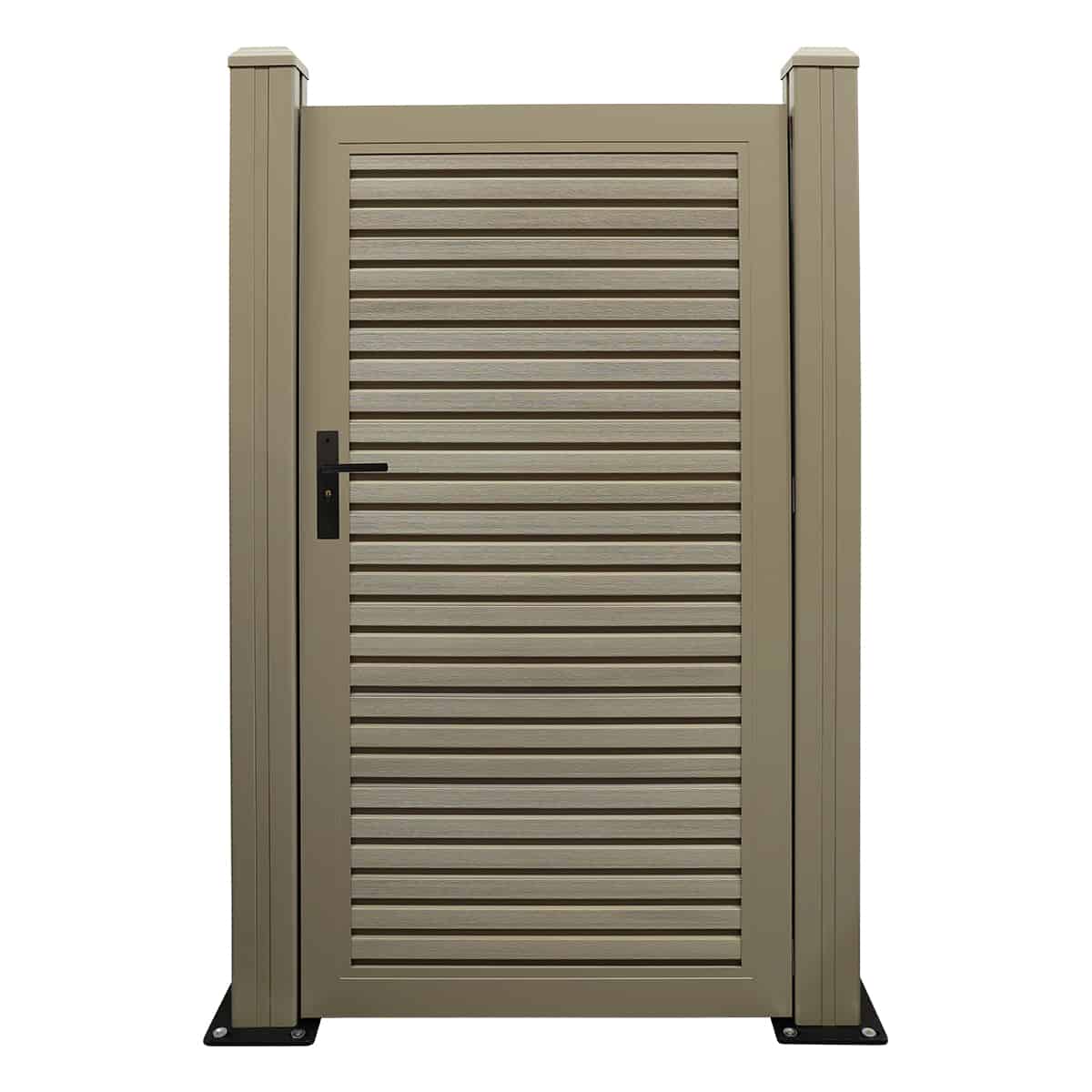 Antique Slatted Composite Gate