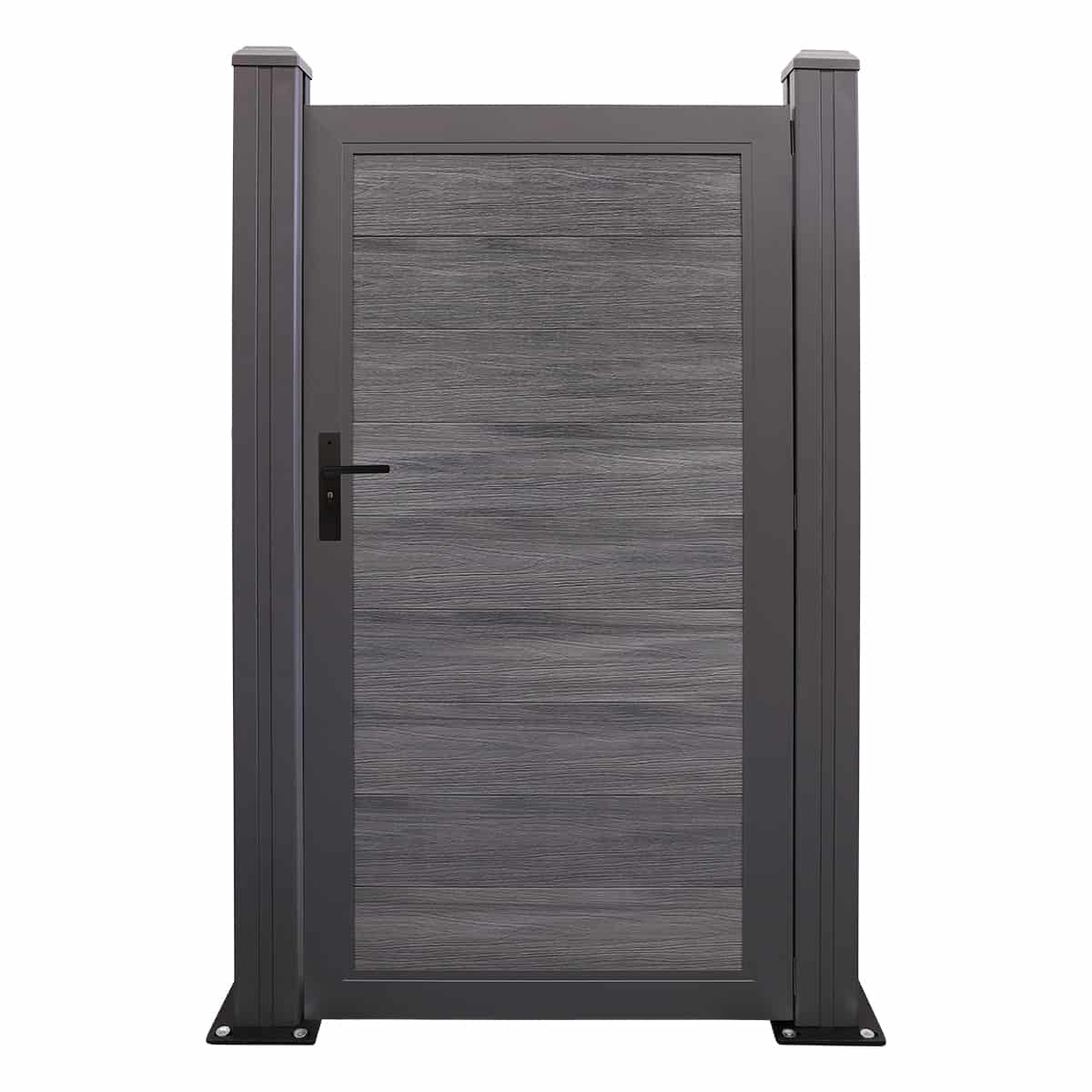 Grey Woodgrain Deluxe Composite Gate