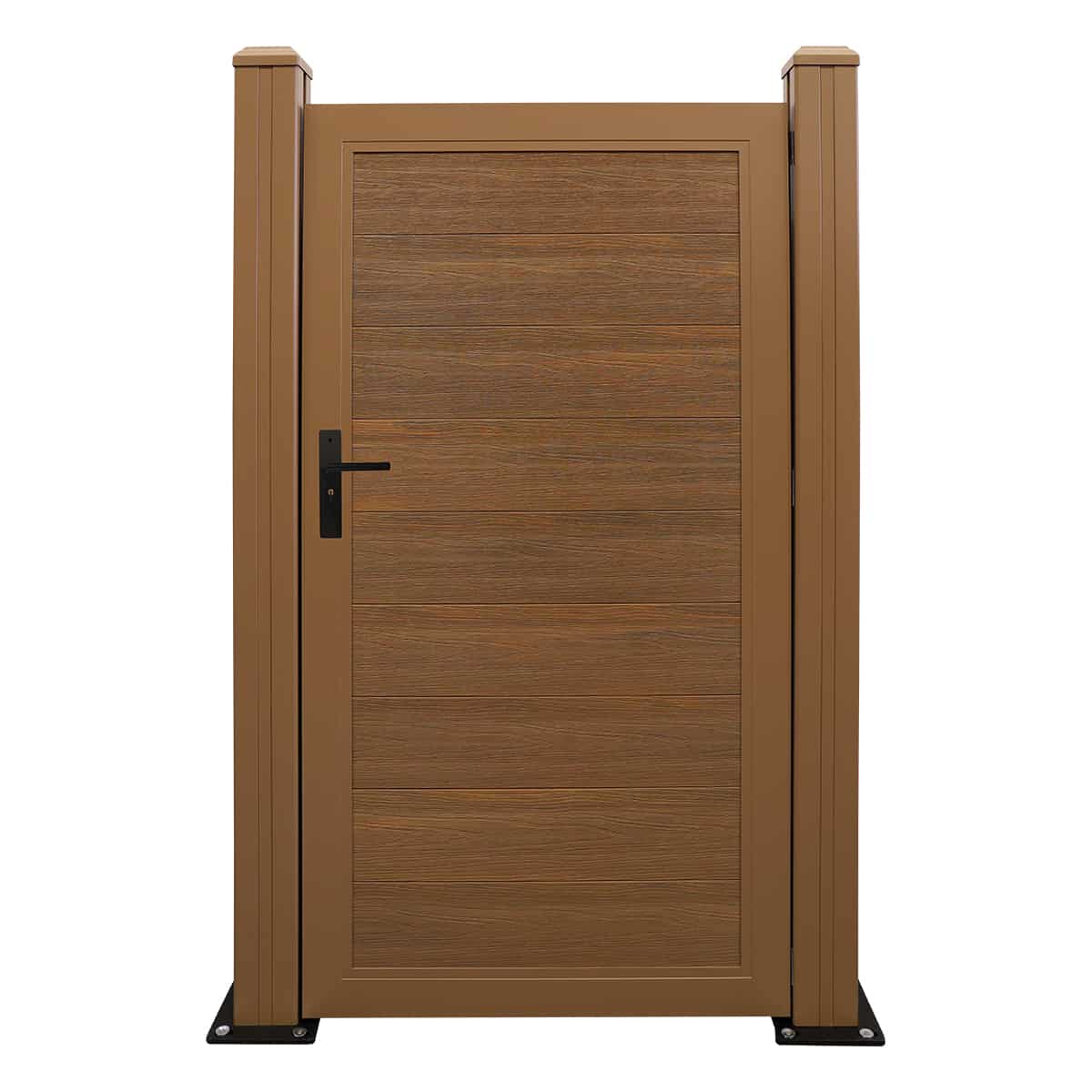 Teak Woodgrain Deluxe Composite Gate