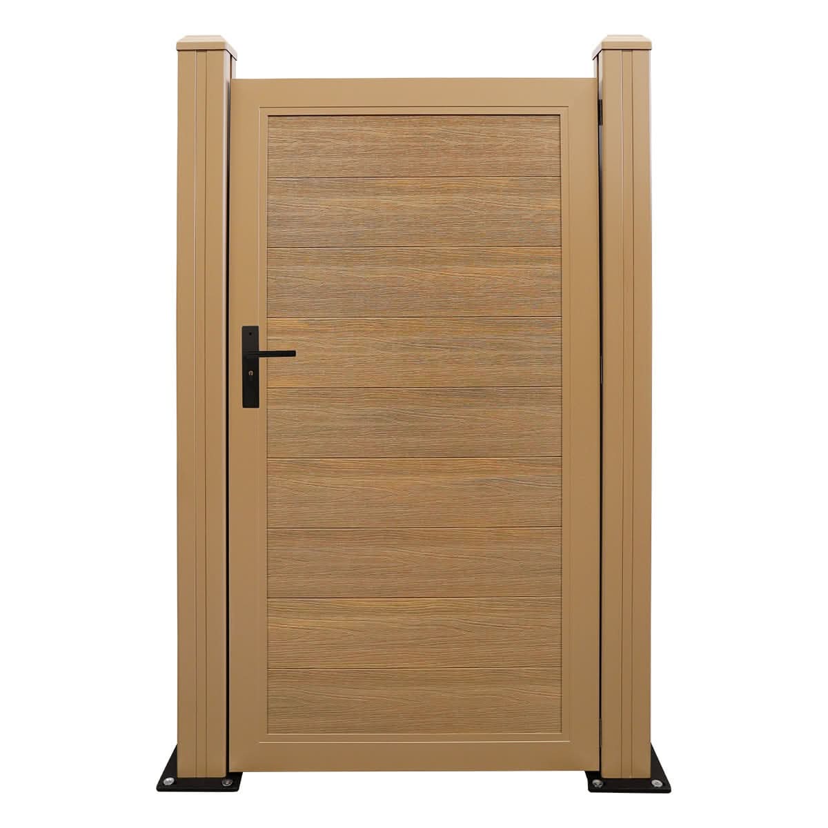 Oak Woodgrain Deluxe Composite Gate
