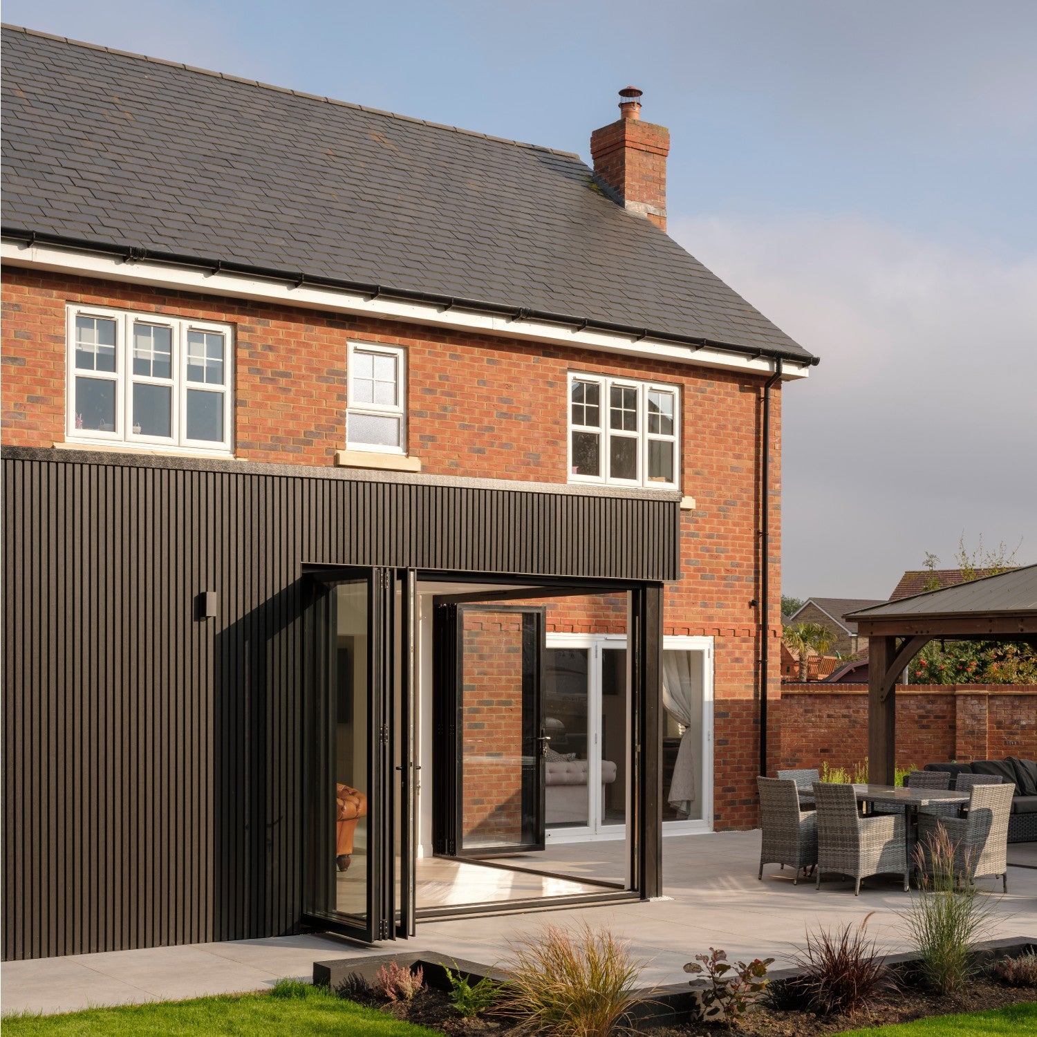 NeoTimber Slatted Composite Cladding Board - Low Maintenance