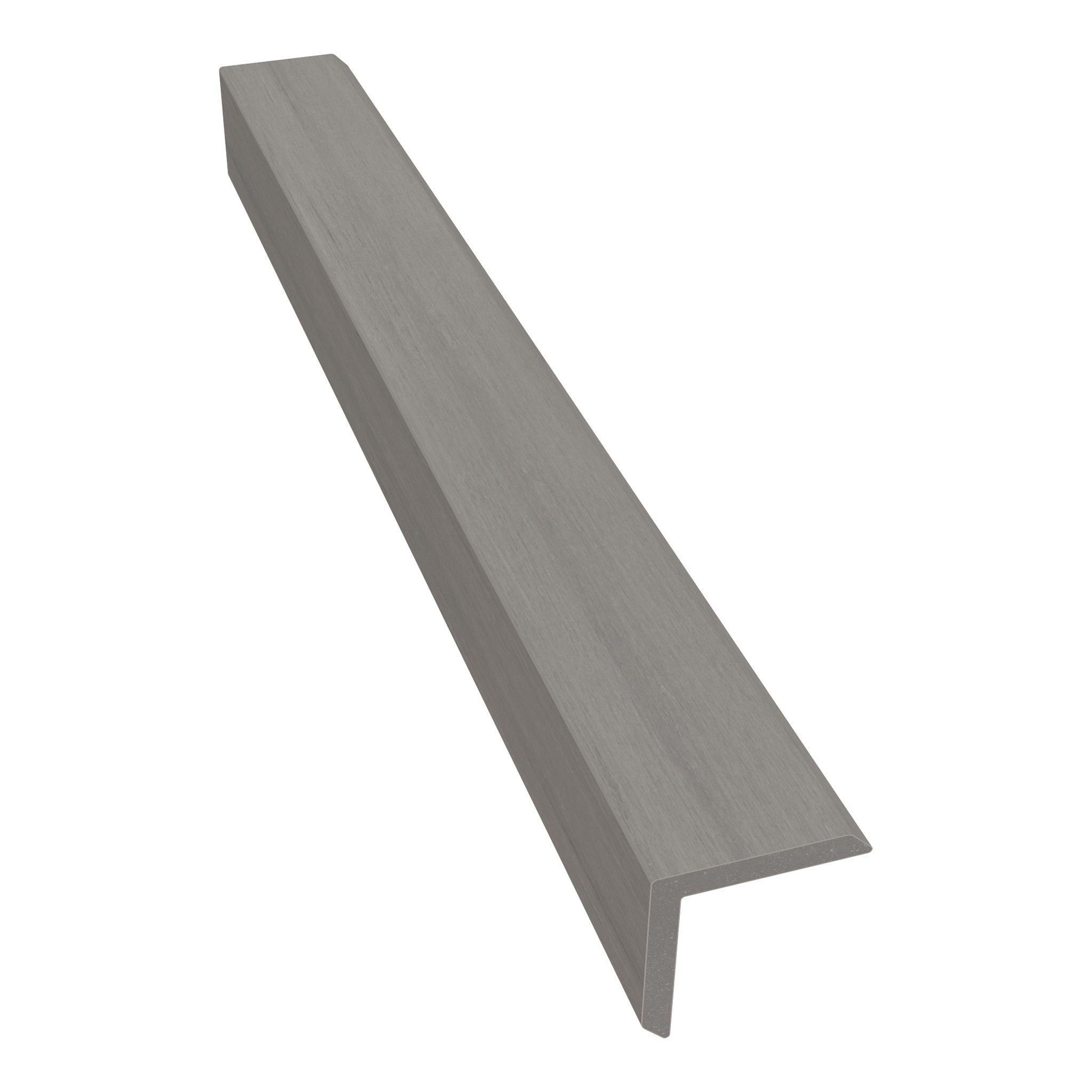 NeoTimber Deluxe & Slatted Composite Cladding – Silver Birch – Angled Close Up