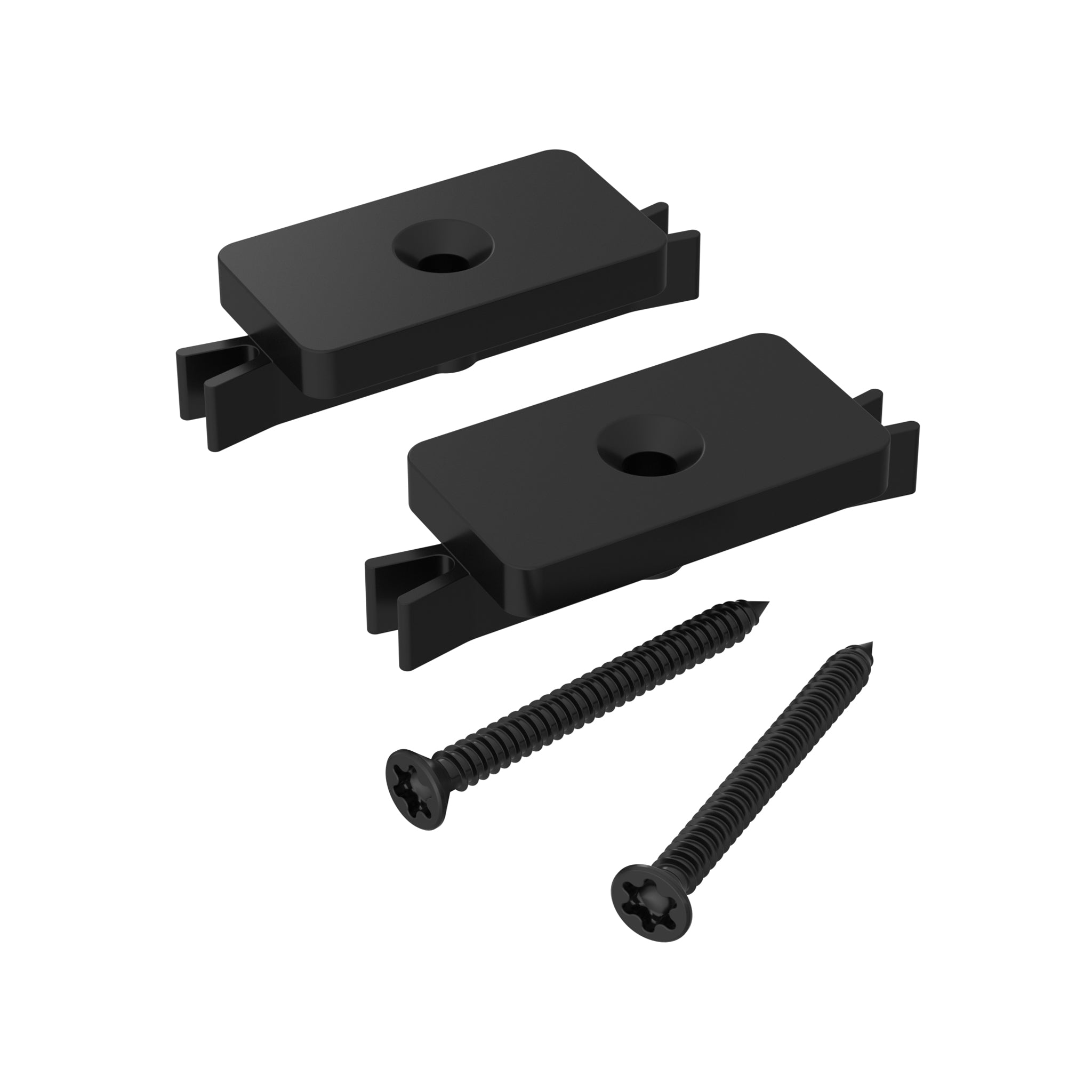 NeoTimber Composite Decking 6mm Plastic FastClip Fixing Set– Grey– Angled Close Up