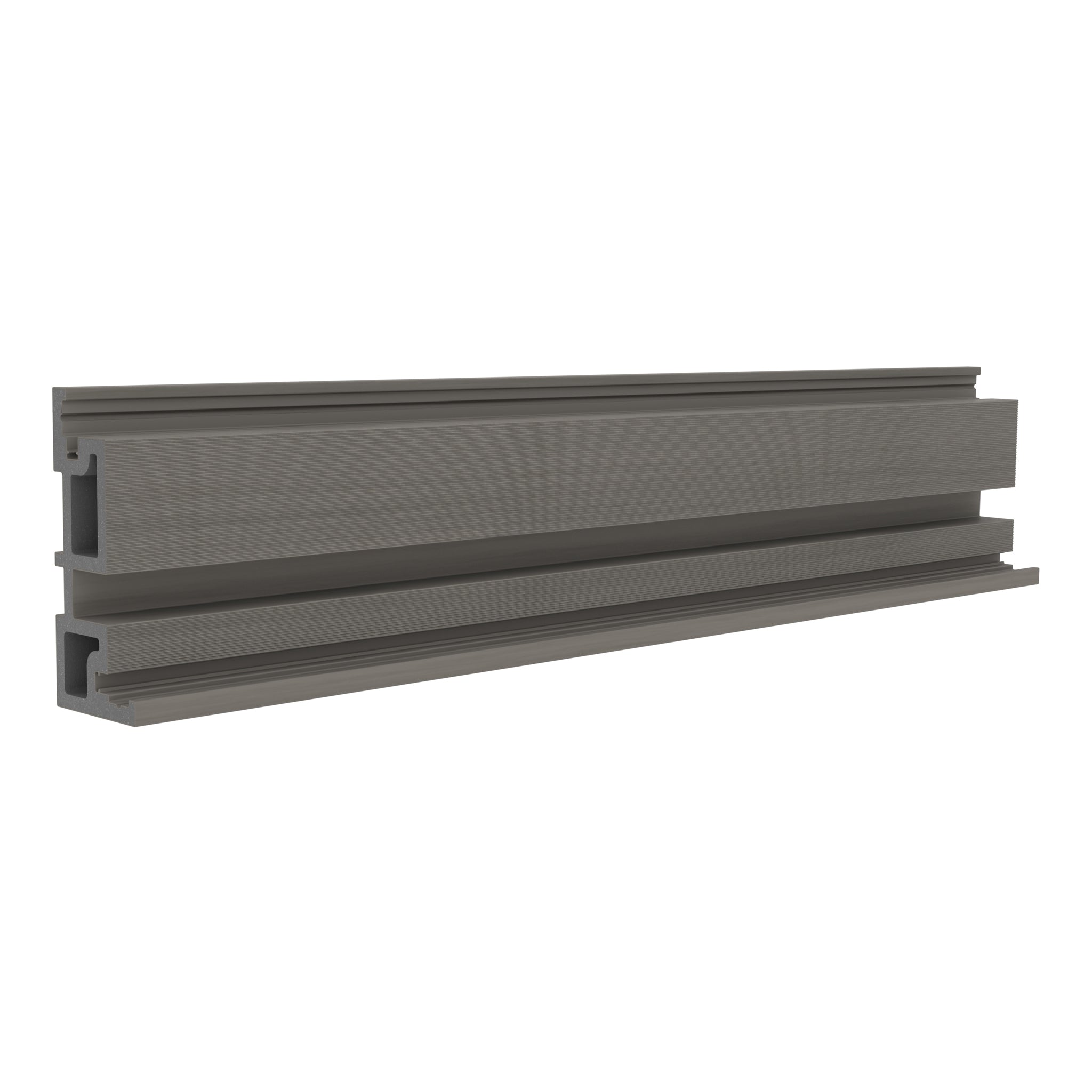 NeoTimber Slatted Composite Cladding Internal Trim – Antique– Angled Close Up