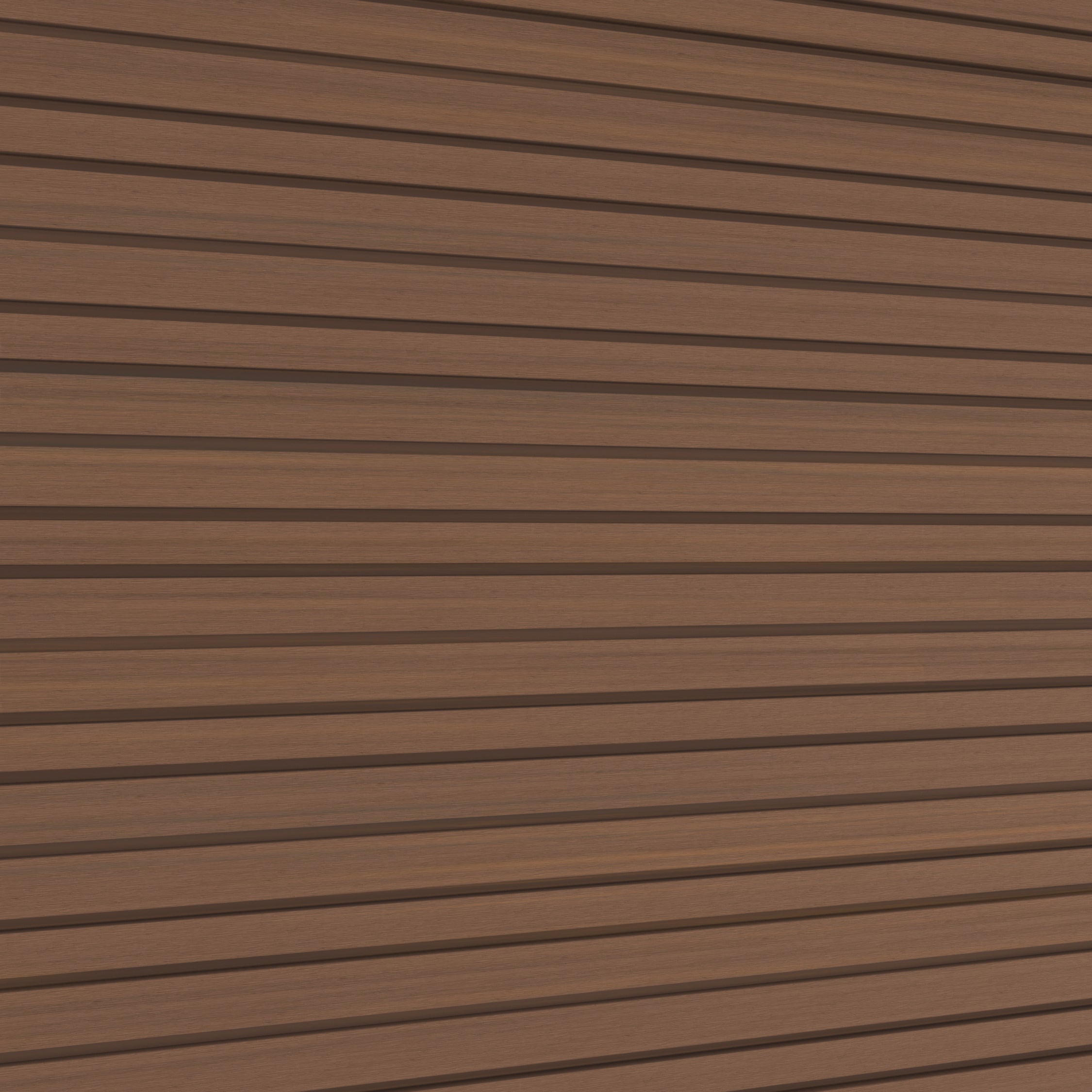 NeoTimber Board and Batten Slatted Composite Cladding Board – Teak – Surface Texture Detail