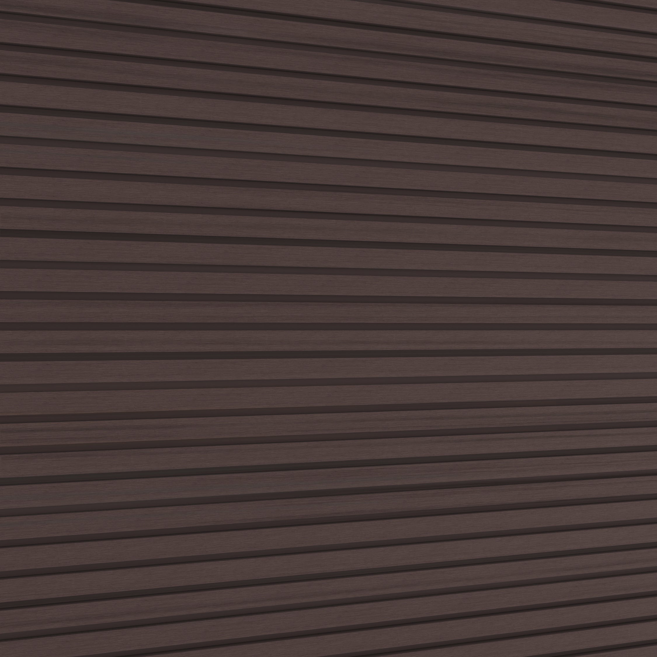 NeoTimber Slatted Composite Cladding Board – Chocolate – Surface Texture Detail