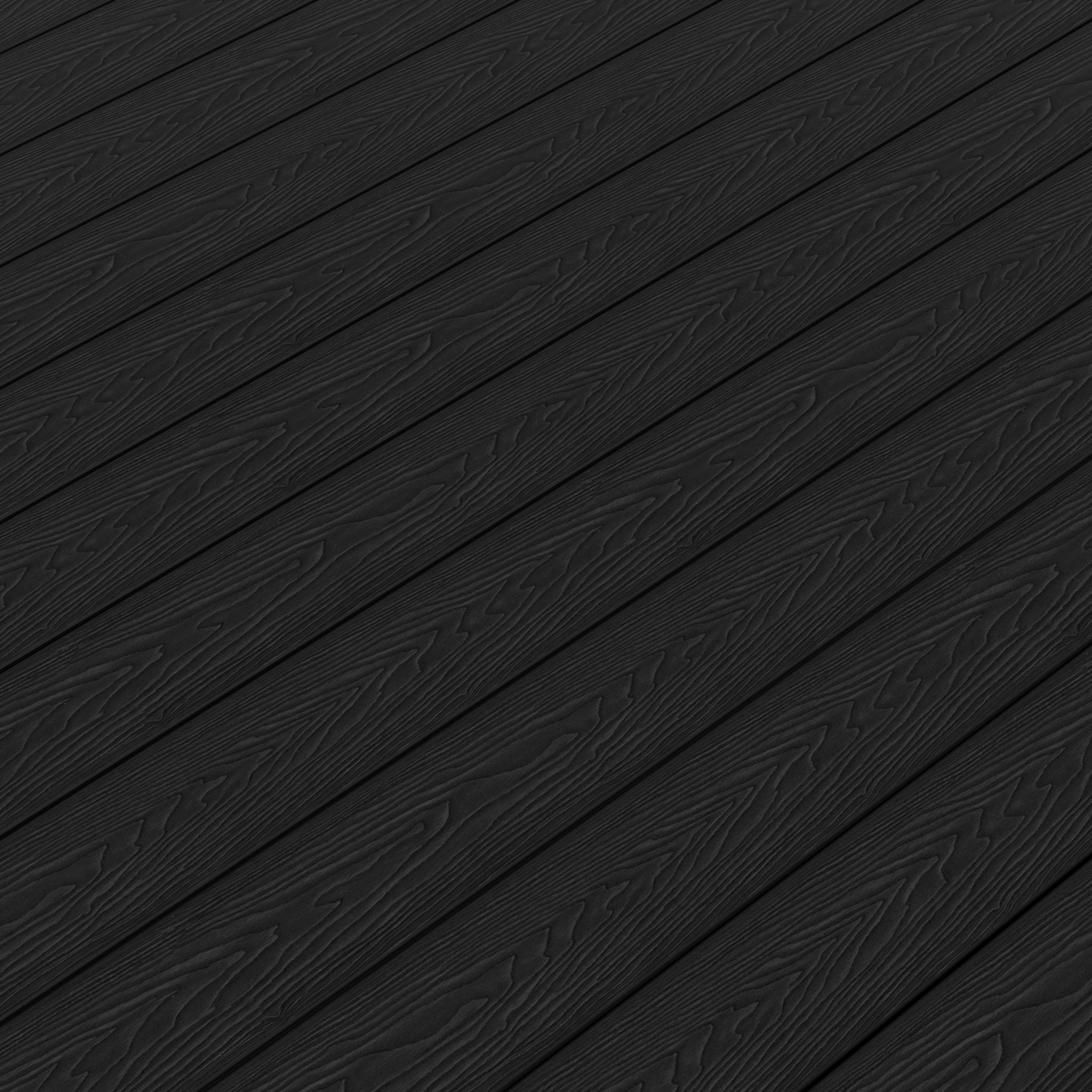 NeoTimber Classic Hollow Composite Decking – Charcoal – Surface Texture Detail