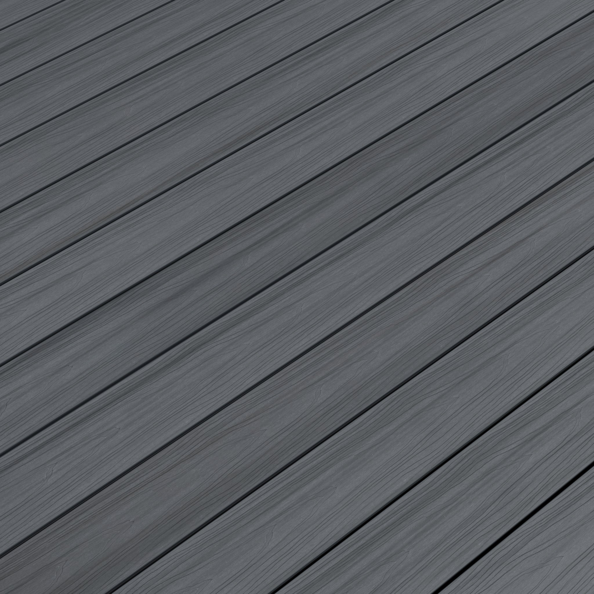 NeoTimber Deluxe Hollow Composite Decking – Grey – Surface Texture Detail