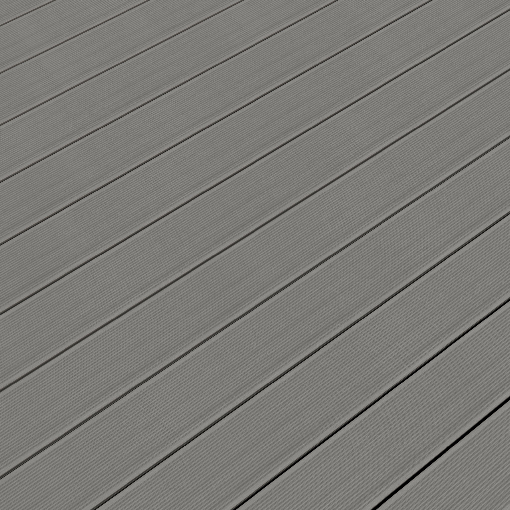 NeoTimber Deluxe Solid Composite Decking – Silver Birch – Surface Texture Detail - Grooved
