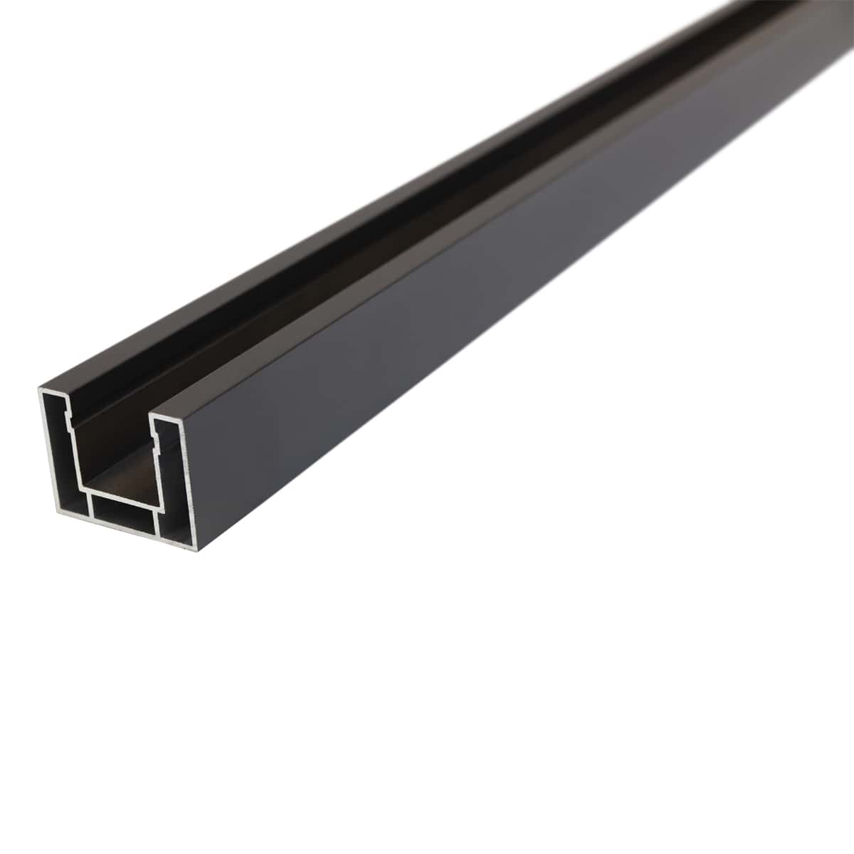 Concrete Fence Post Insert Charcoal