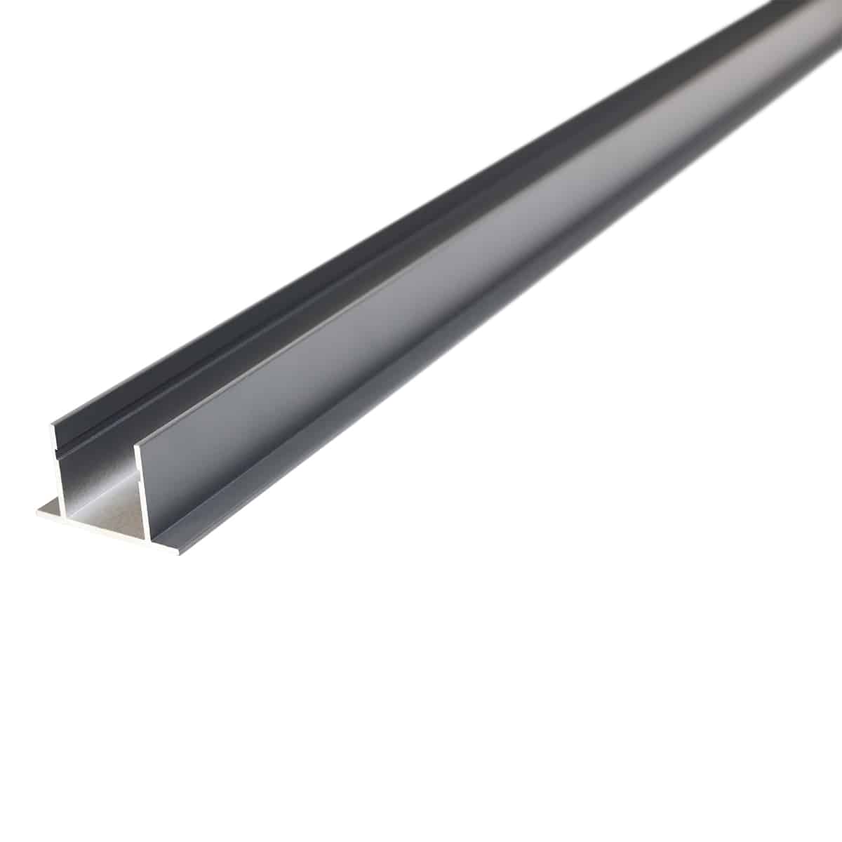 Grey Wooden Fence Post Insert