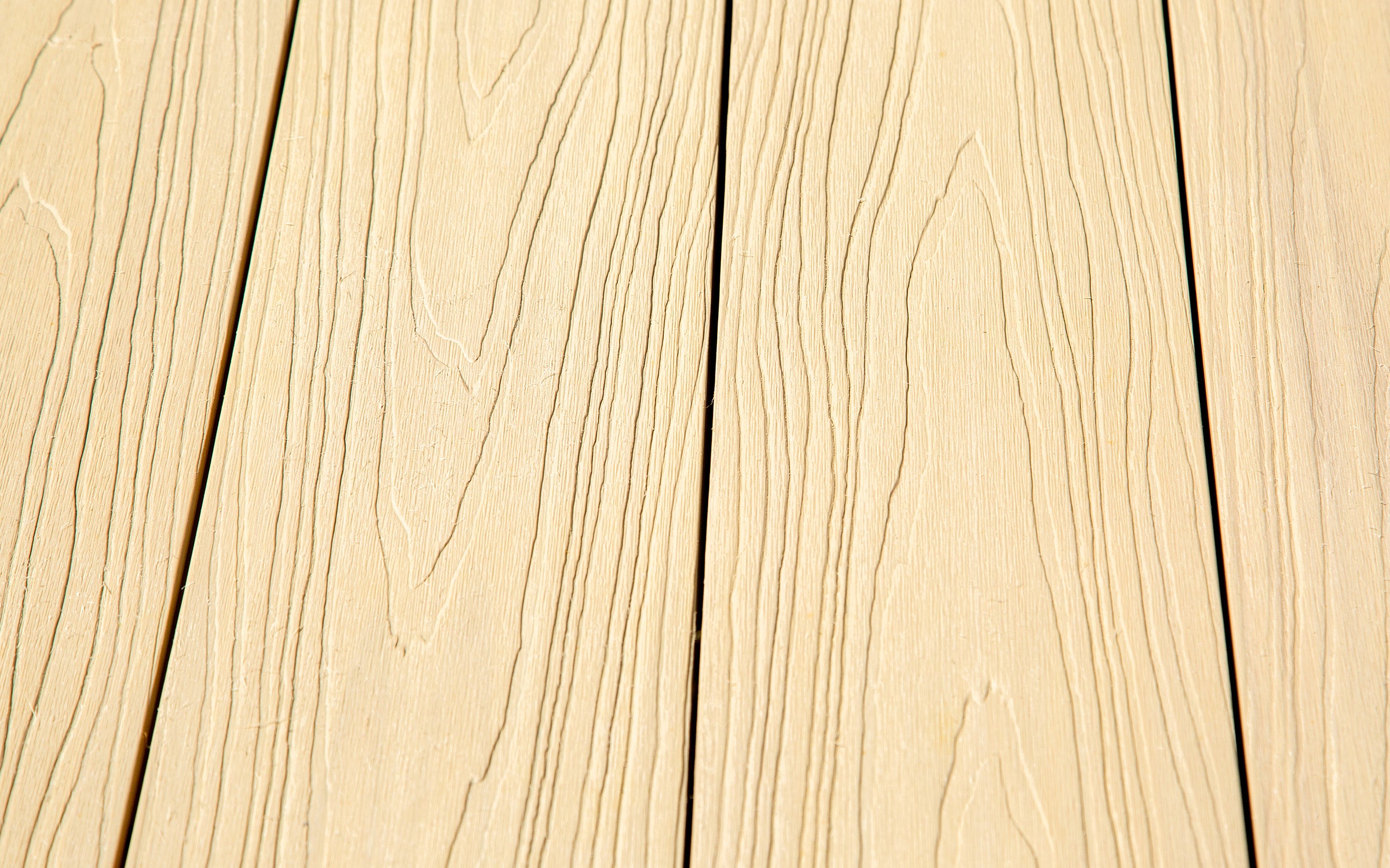 Ash white deluxe decking