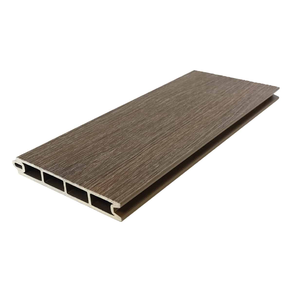 Chocolate Deluxe Composite Fence Board