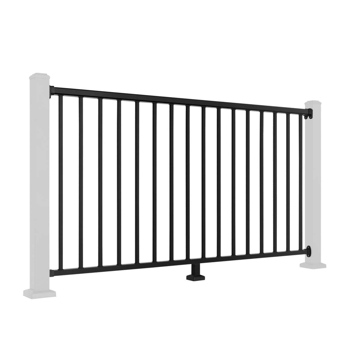 Aluminium Balustrade Spindle Straight Railing