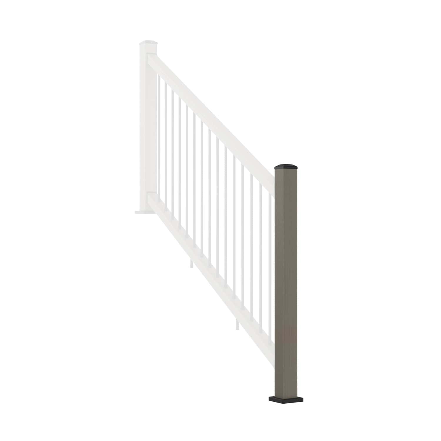 Antique Balustrade Stair Post