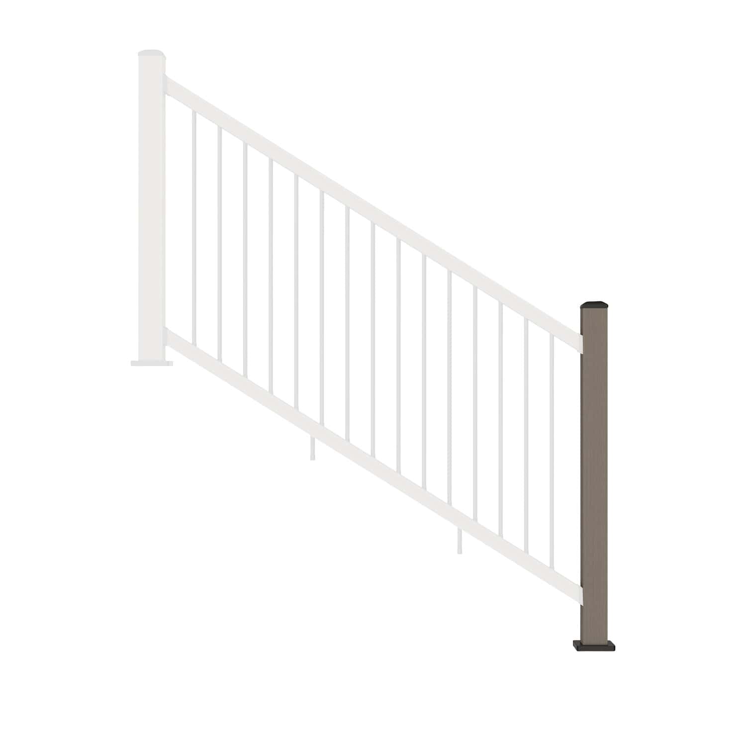 Antique Composite Balustrade Stair Railing Post