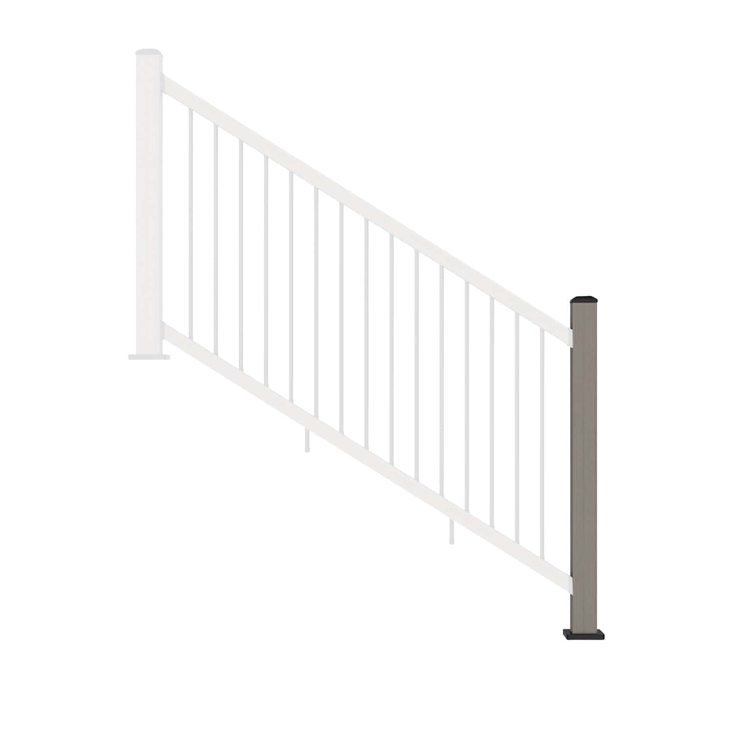 Silver Birch Balustrade Stair Post