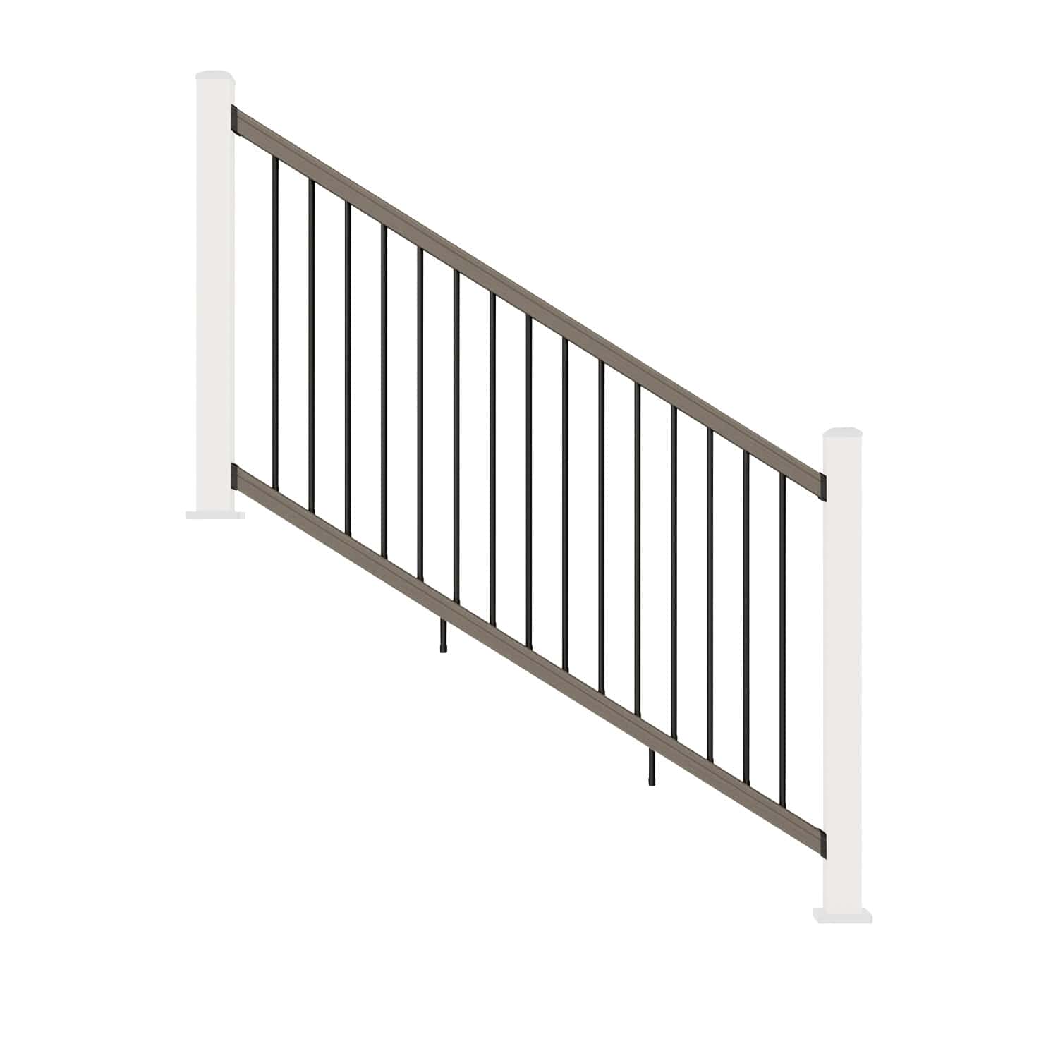 Composite Balustrade Stair Railing - Antique