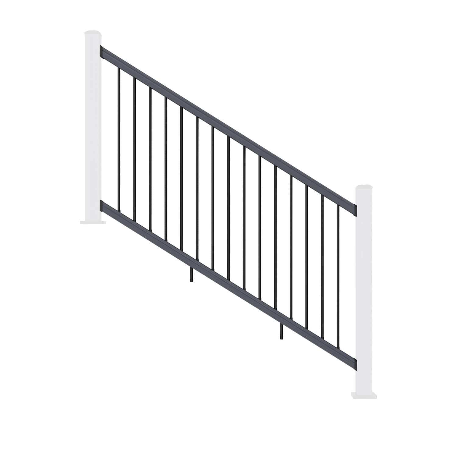 Balustrade Stair Railing Grey