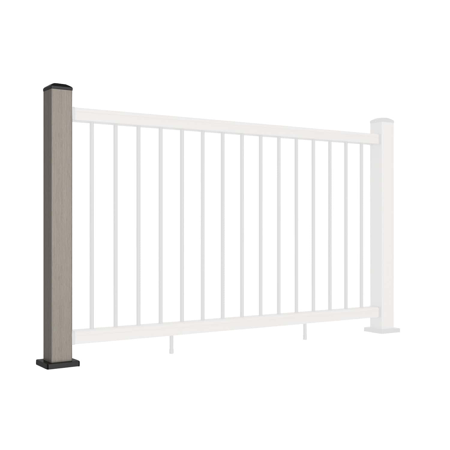 Silver Birch Composite Balustrade Post
