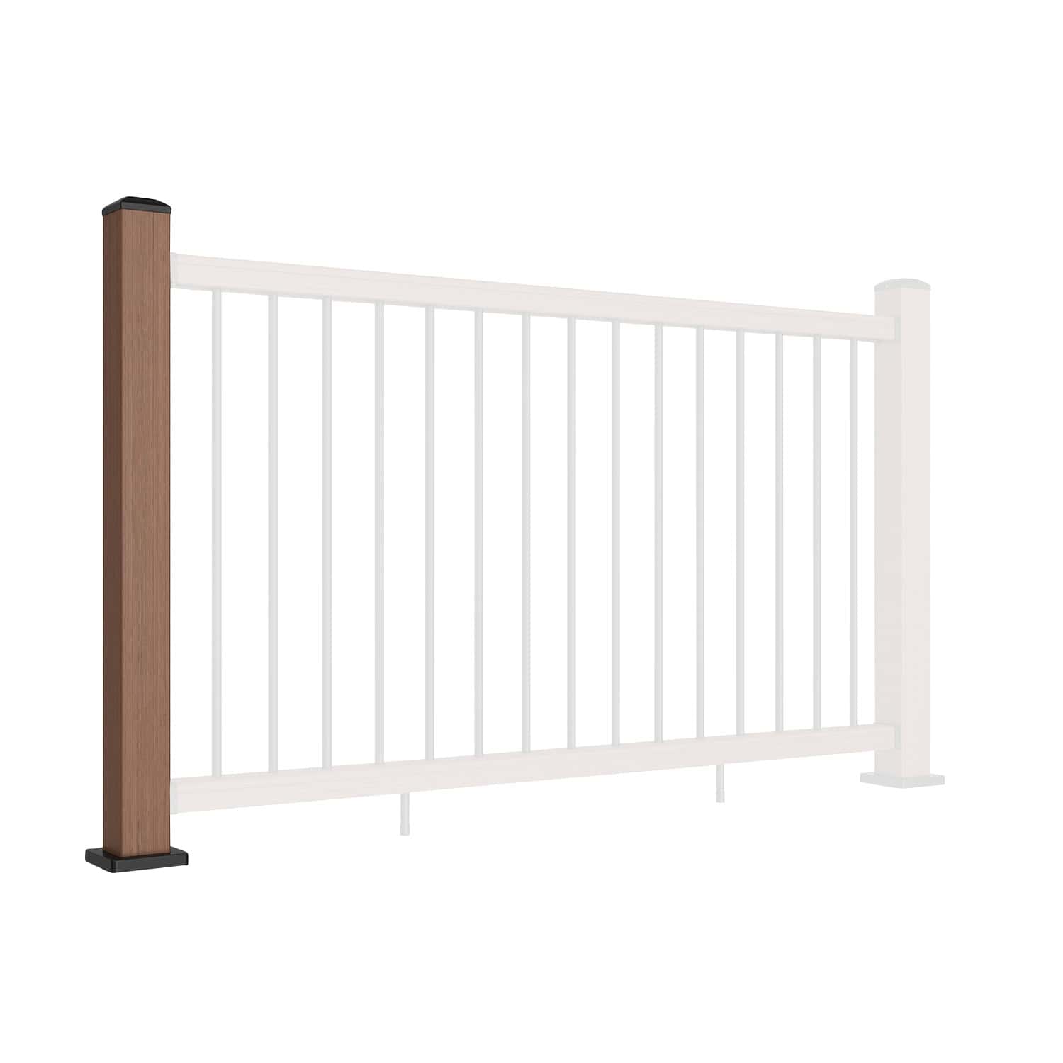 Teak Balustrade Post