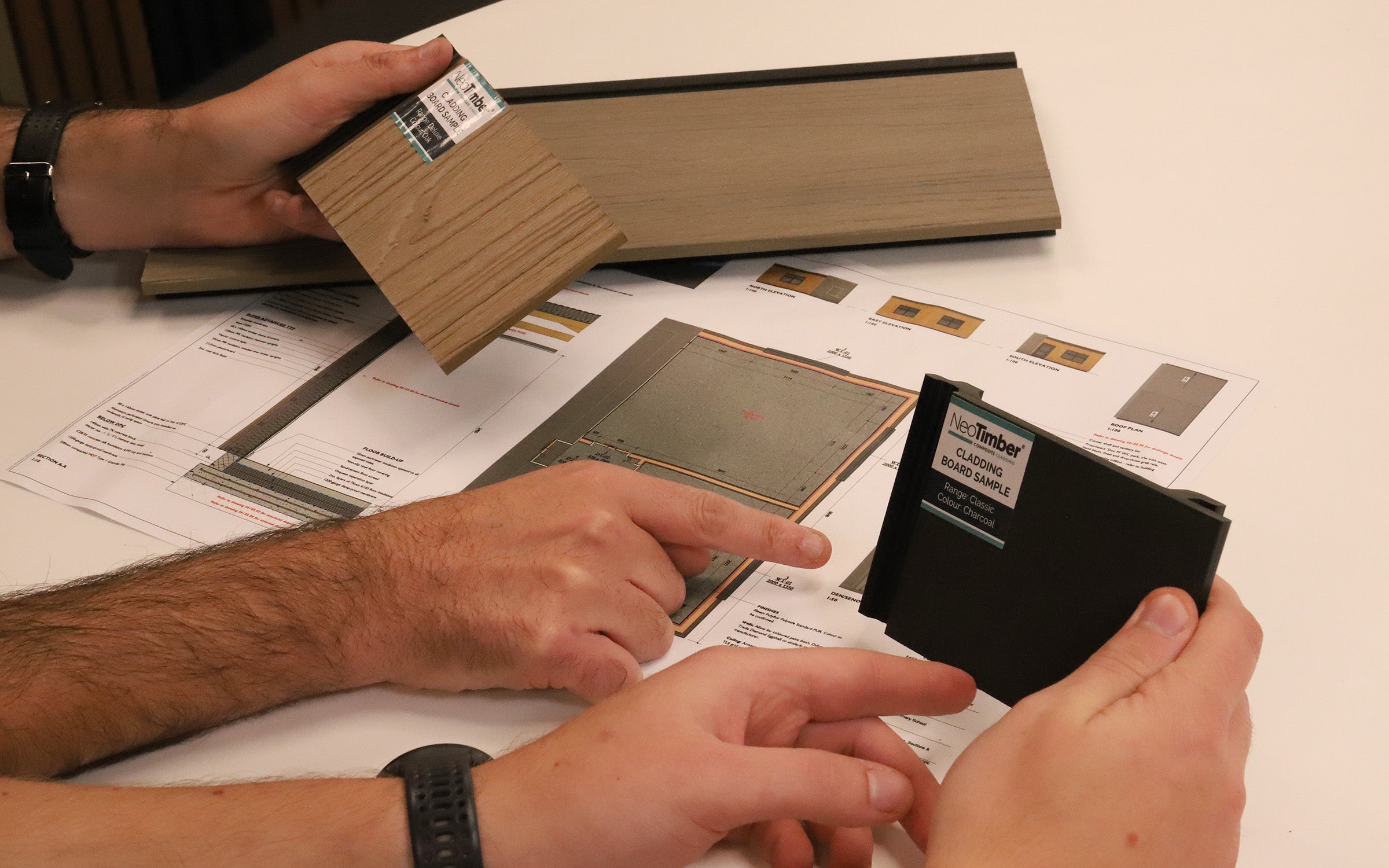 Visit Our Showroom - compare samples