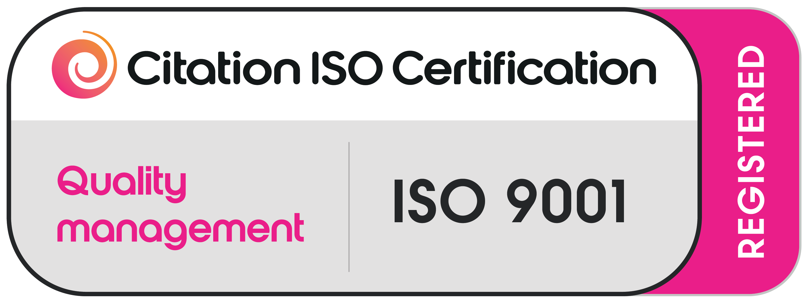 ISO accreditation - ISO 9001 logo