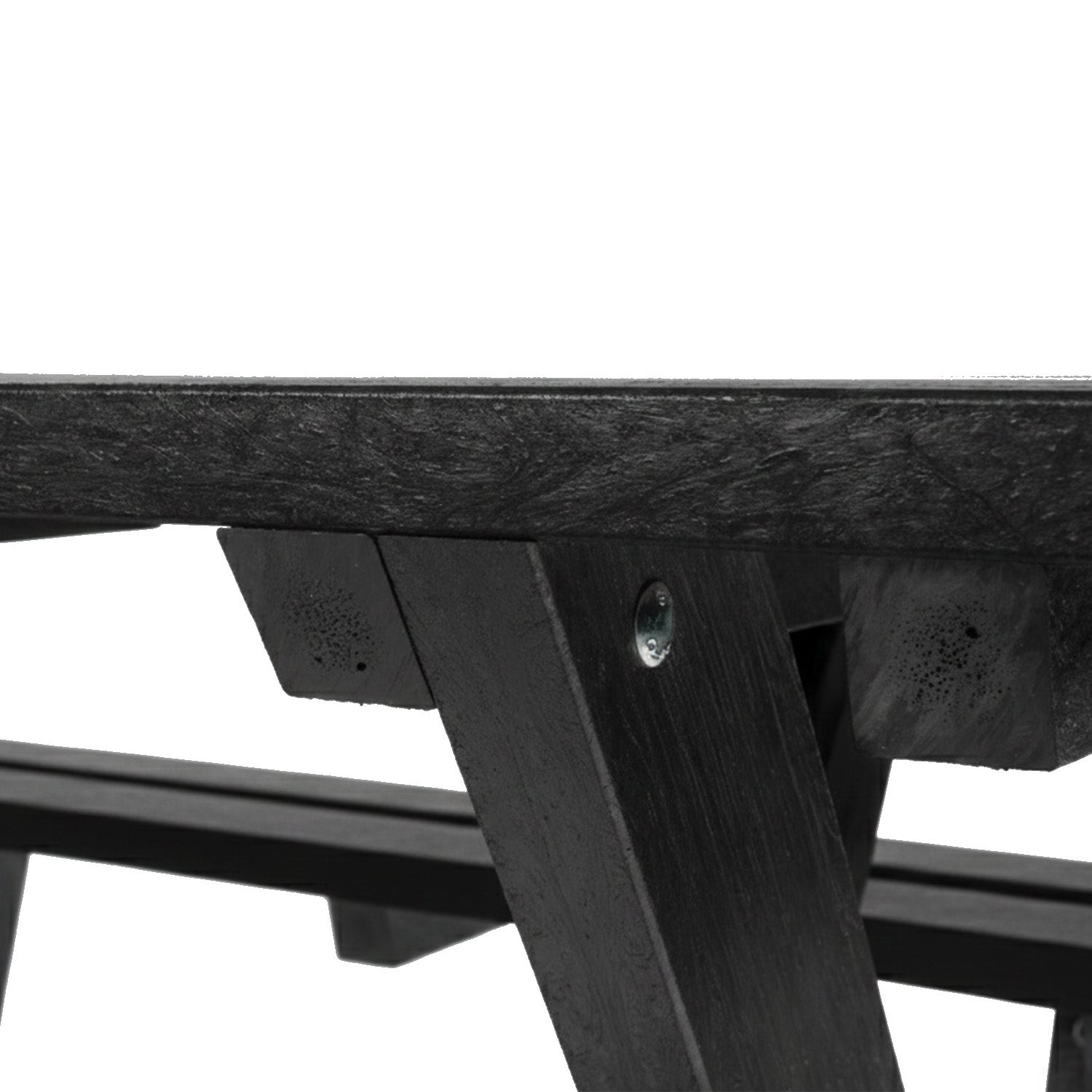 Recycled Plastic Walkthrough Picnic Table - Available in three lengths