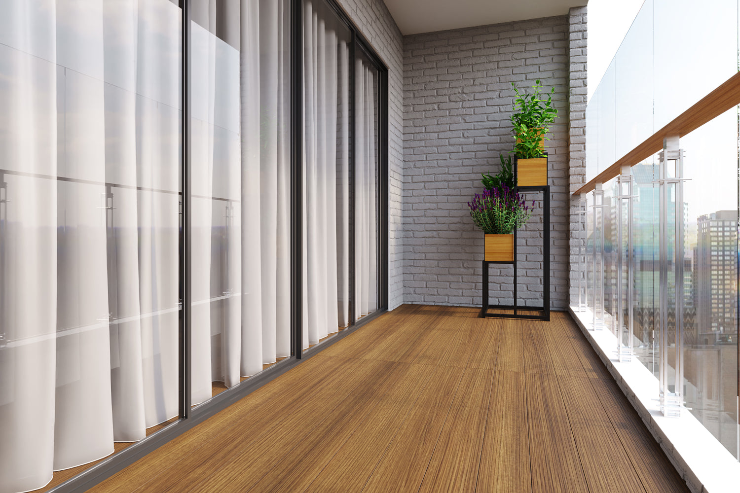 aluminium decking trim installation